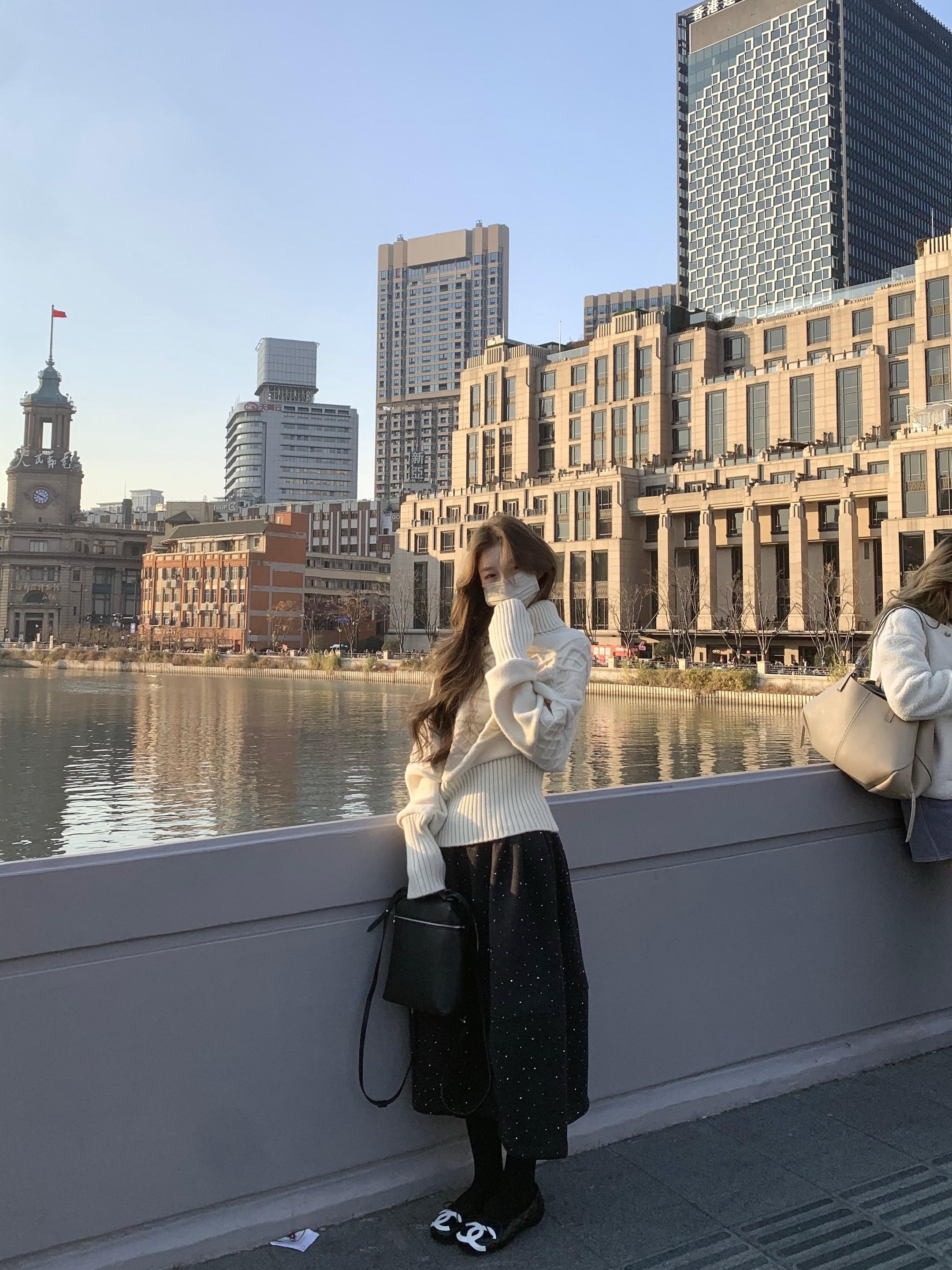 穿搭 温柔风穿搭 气质穿搭 毛衣