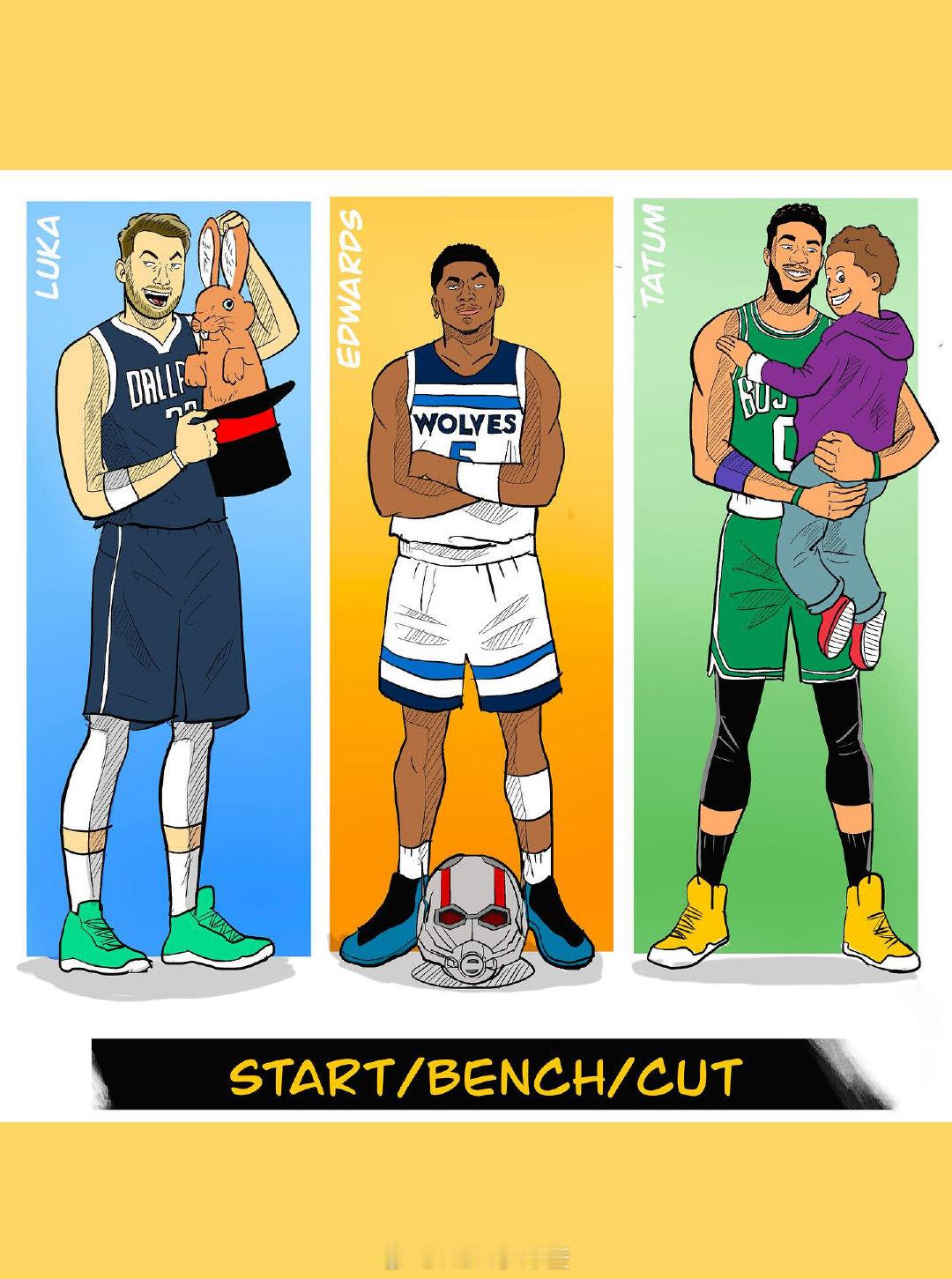 首发/替补/裁掉！ 你会怎么选择？#nba超话创作大战#  #NBA总决赛# ​
