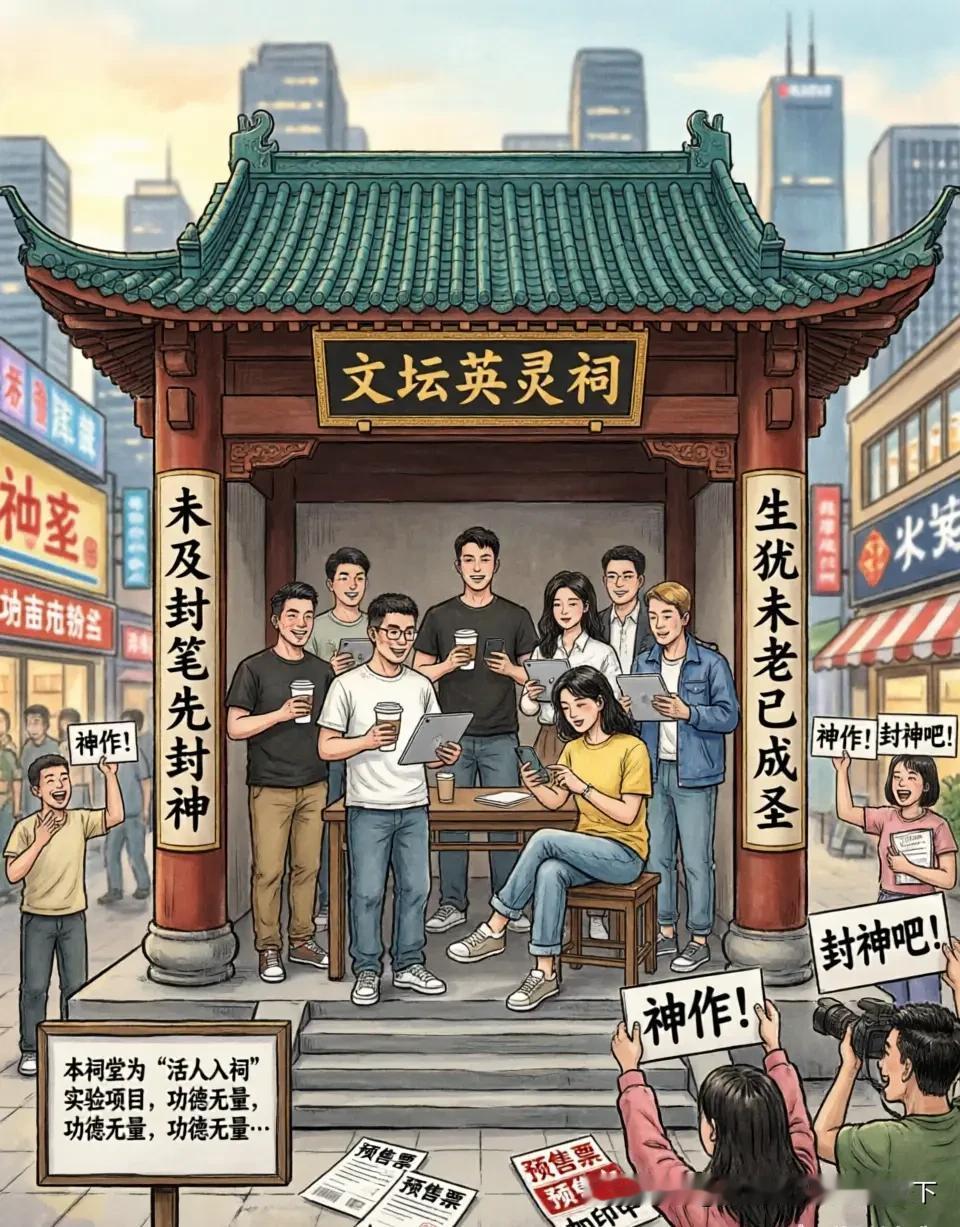 二未及封笔先封神！