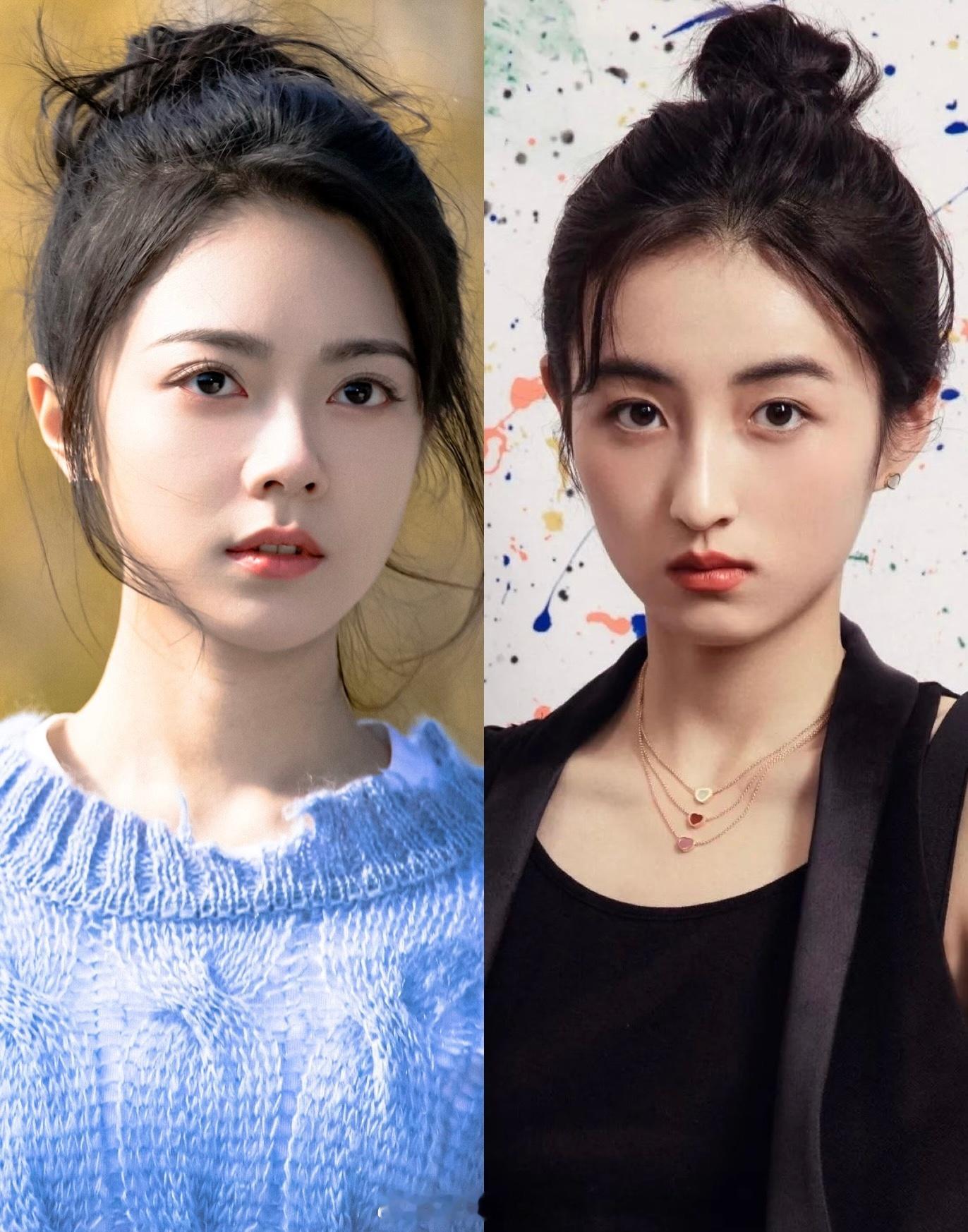 耀客AI演员 赵今麦翟子路女演员像赵今麦又像张子枫男演员和翟子路一模一样 