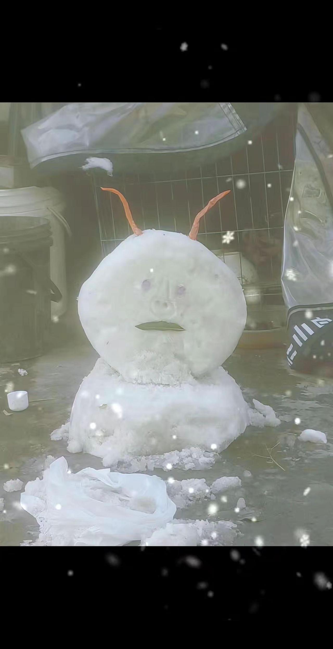 人家尽然觉得自己堆的挺满意🥶