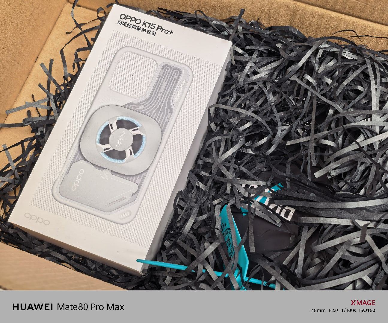 收到了OPPO K15 Pro 系列  发布会邀请函 ，微泵液冷散热壳和磁吸散热