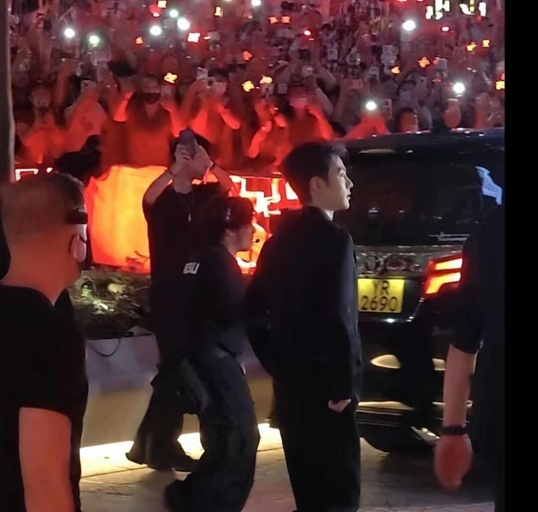 我证明，王一博确实去了
