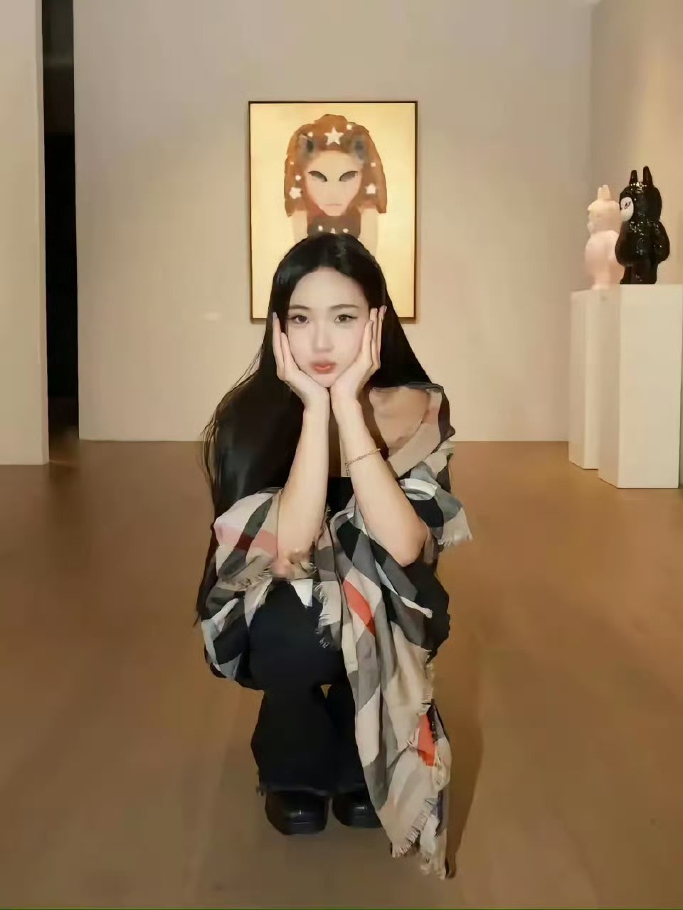 小S二女儿得到了小S的真传，不管摆什么动作，做什么表情，嗲嗲的语气让人沉迷，她这