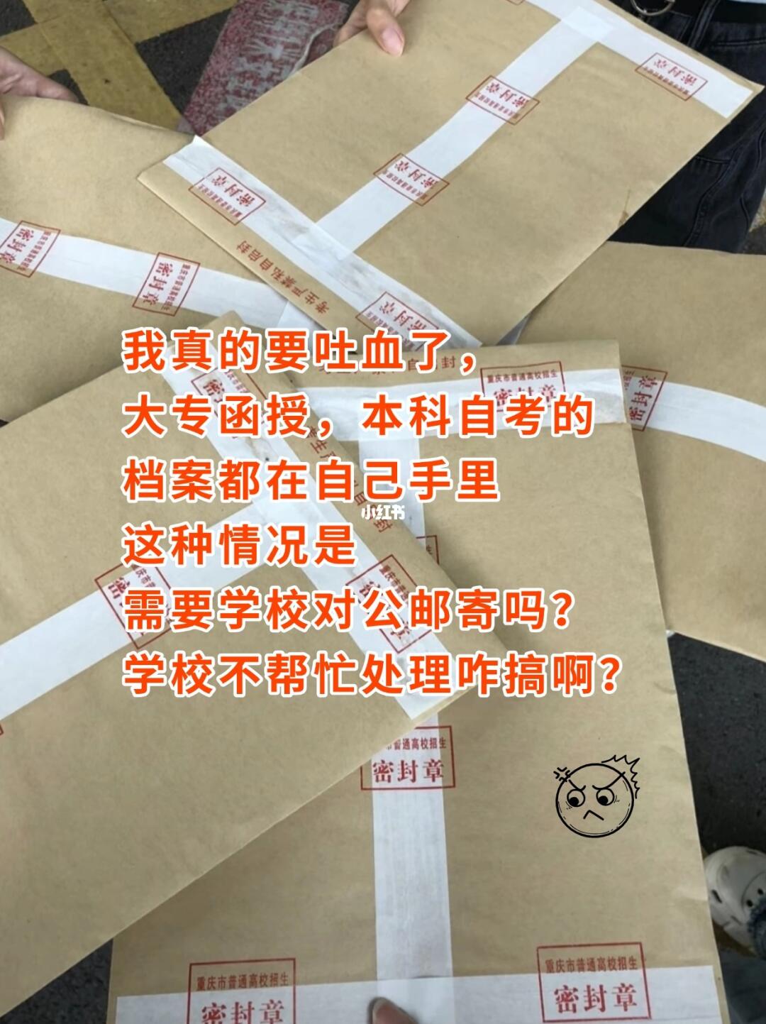 我真的要吐血了，档案都在自己手里怎么办？