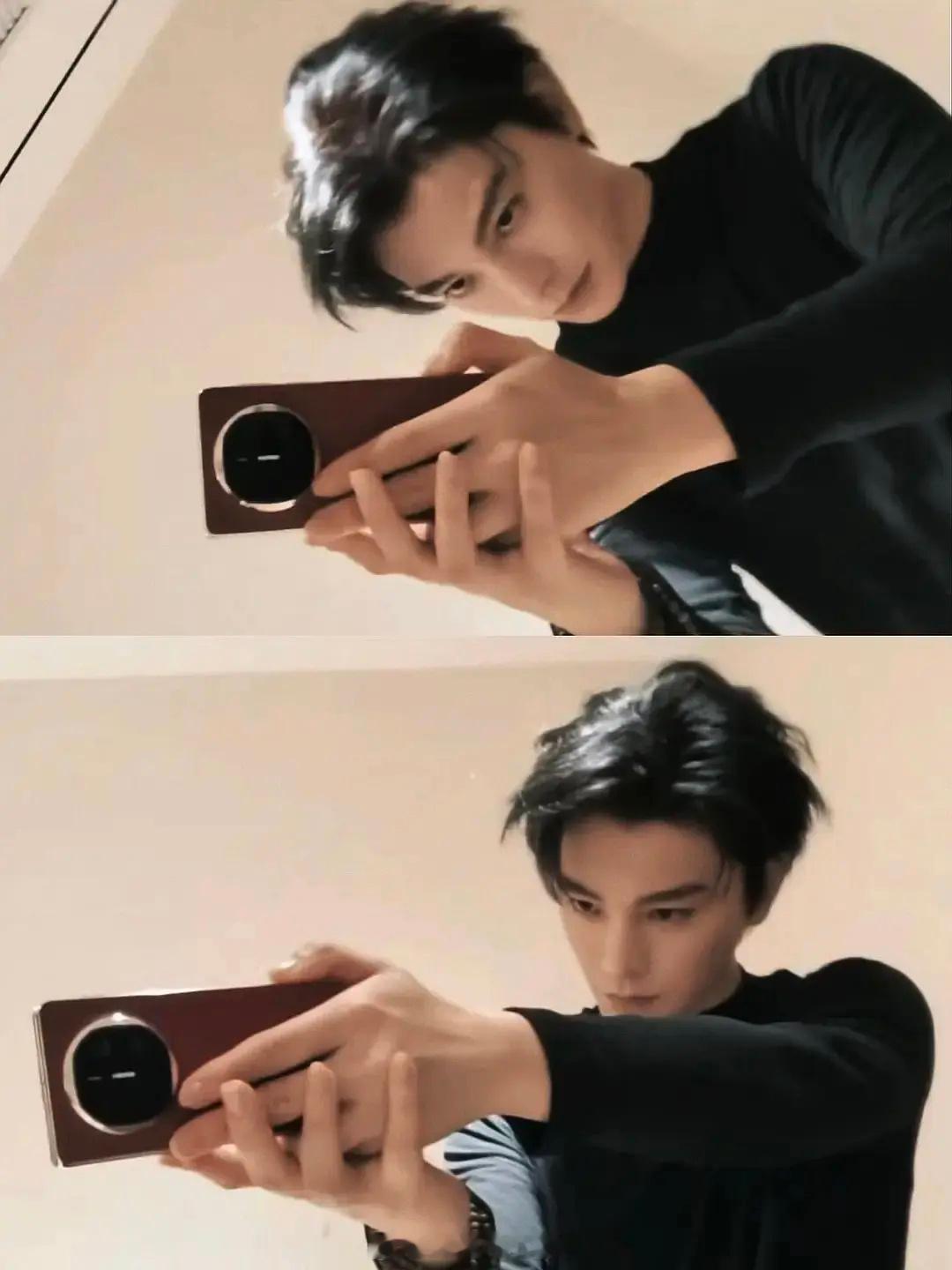 这个是不是最新鲜的🔔头发剪了，发色染黑了 海🦐上线即视感~[抓狂][舔屏][