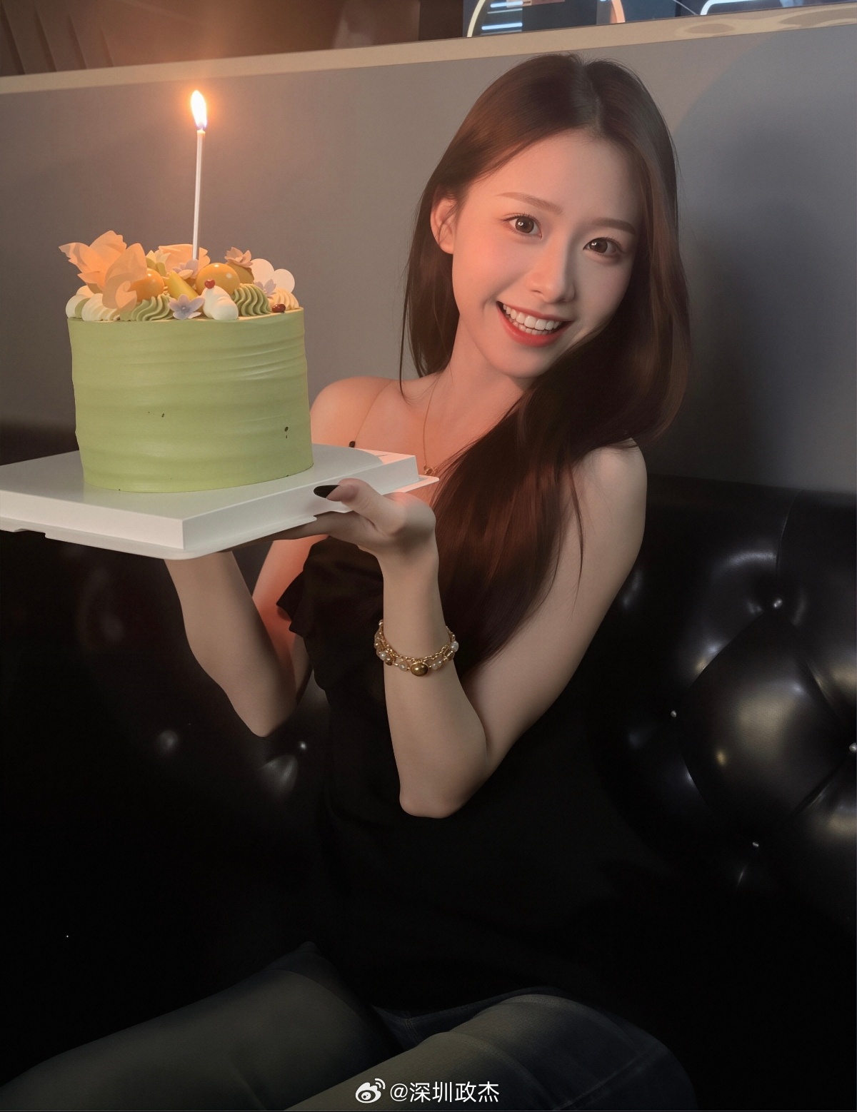 淑柔今天生日快乐。给阿嫲的情书