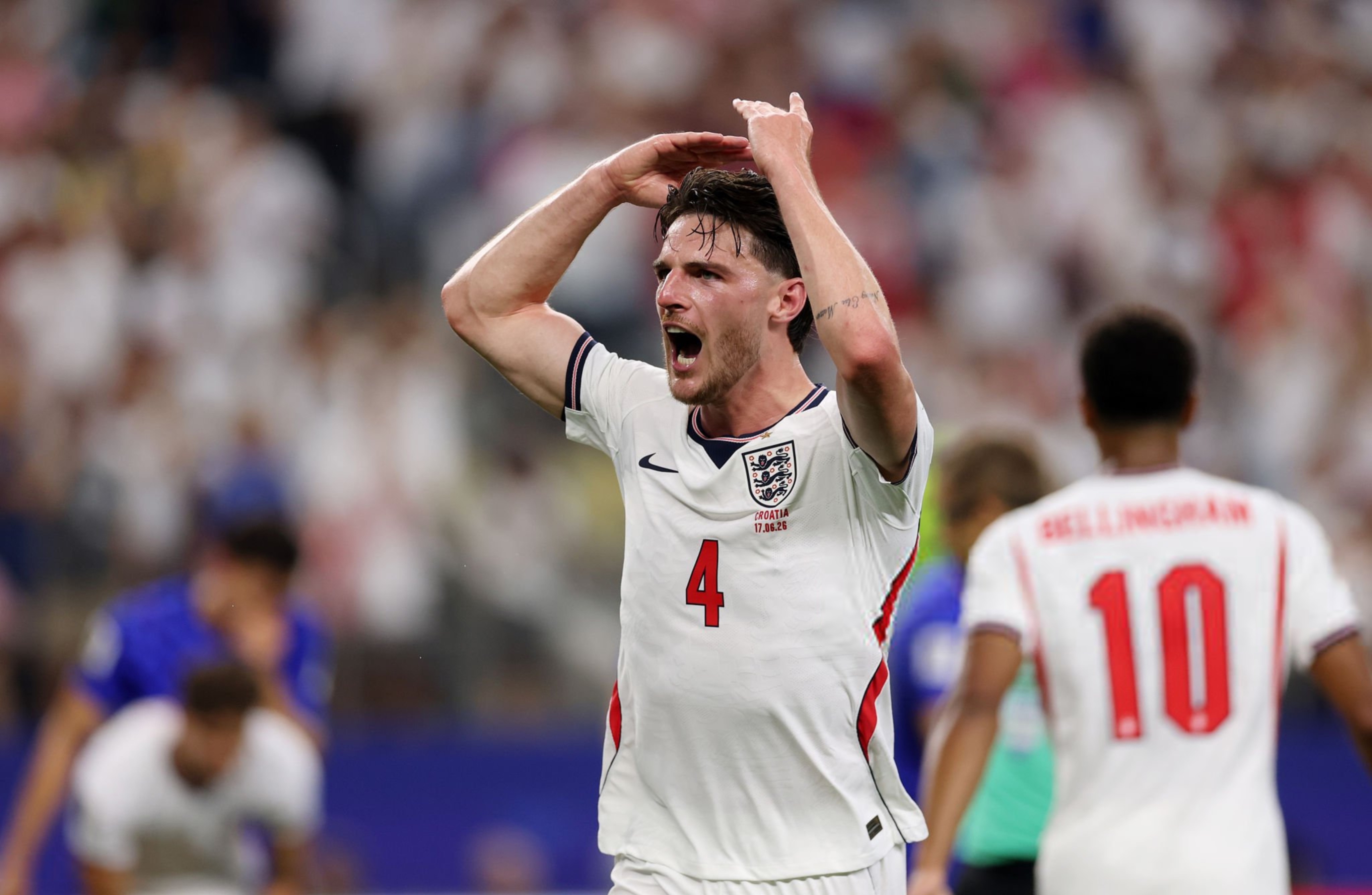 阿森纳世界杯 棍哥造点帮助英格兰代表队取得领先✅米饭哥上半场角球助攻反超进球下半