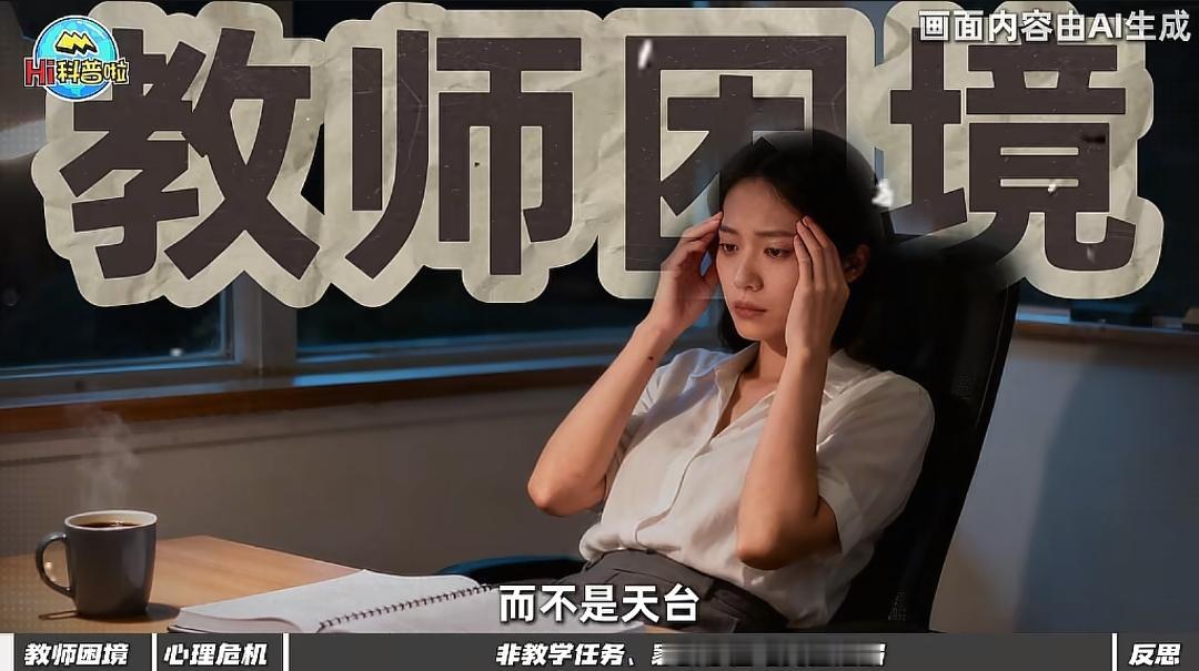 谁懂这句话的杀伤力[伤心]？
“老师什么时候才能只做教书育人的工作”。

想好好