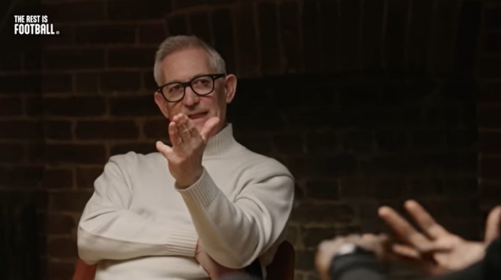 ✅莱因克尔心中历史最佳球员TOP5排名:1️⃣梅西🐐2️⃣马拉多纳3️⃣贝利4