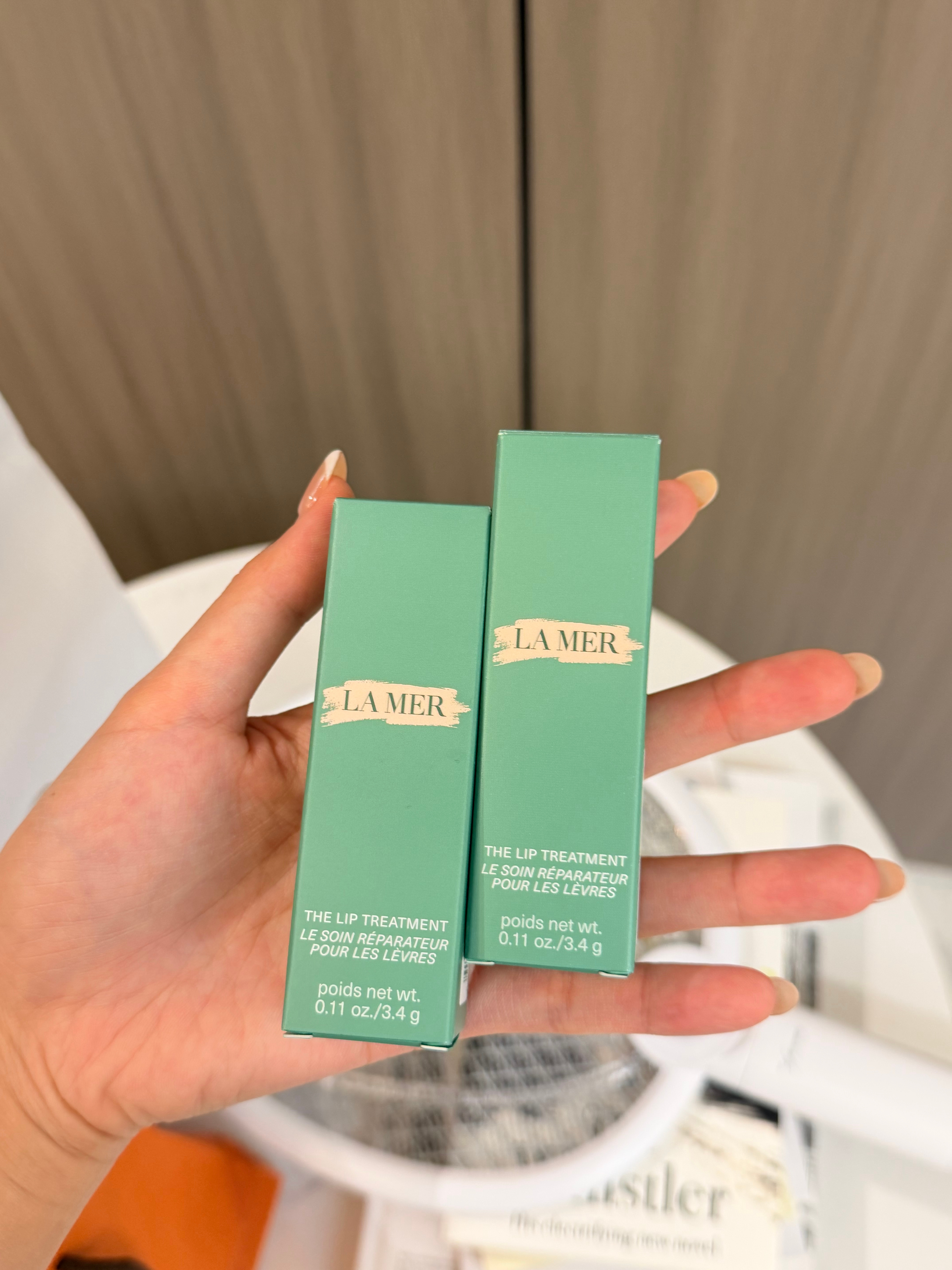 来两个贝贝～ lamer口红💄哈抽奖详情