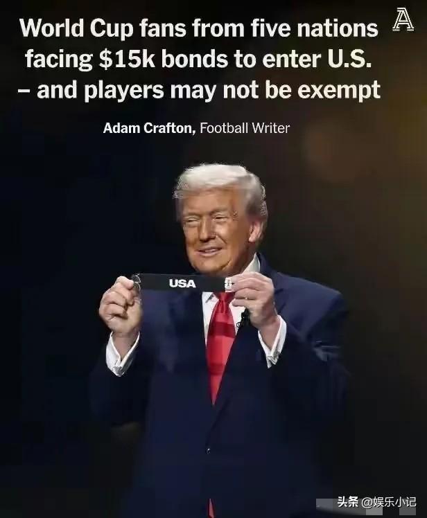 要钱不要脸！川普这次又把脏手伸向了世界杯。距离美加墨世界杯开赛不到三个月，阿尔及