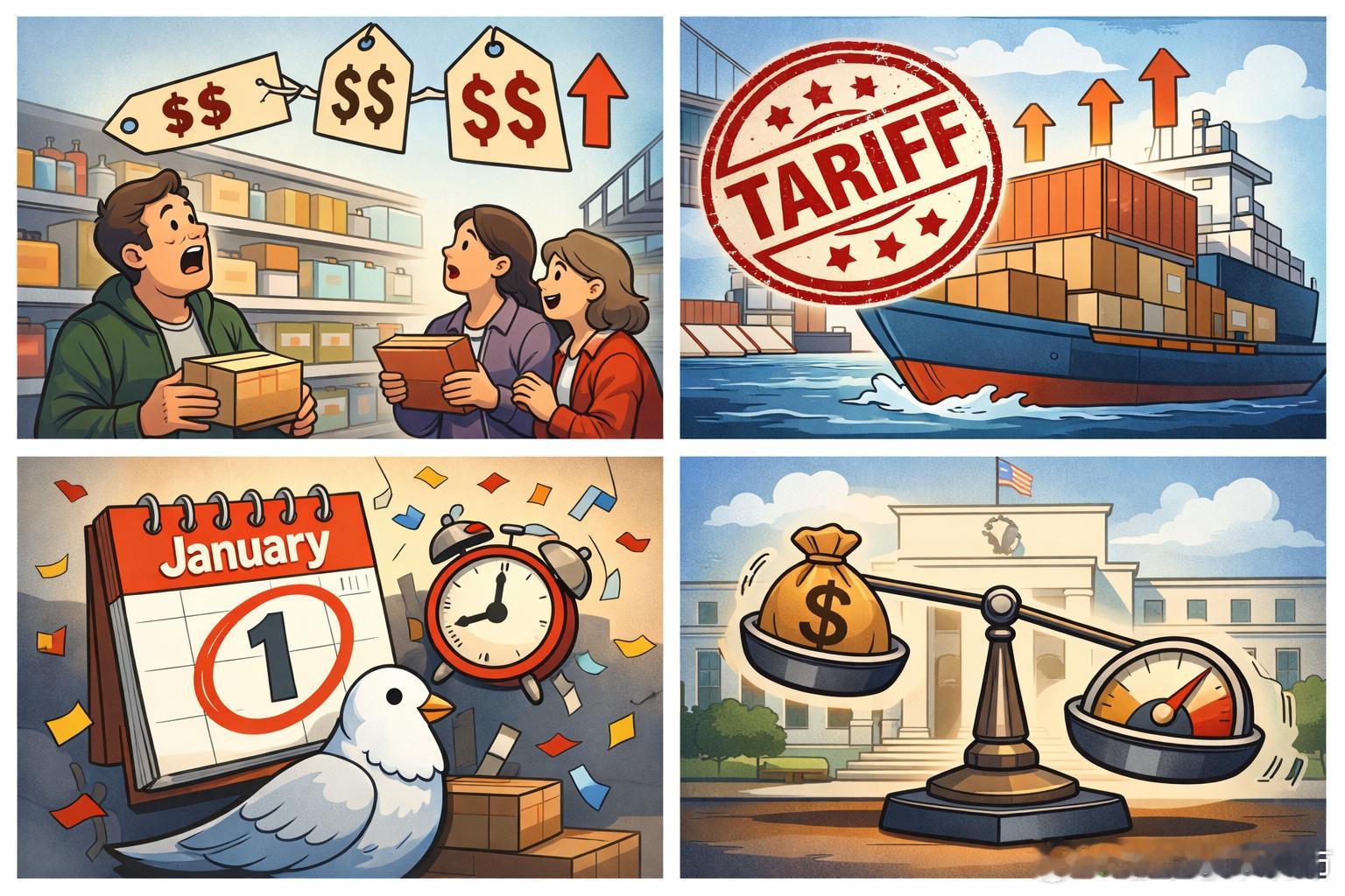 关税与一月效应叠加：美国1月CPI或“反弹”，真正胜负手在服务业华尔街把目光盯在