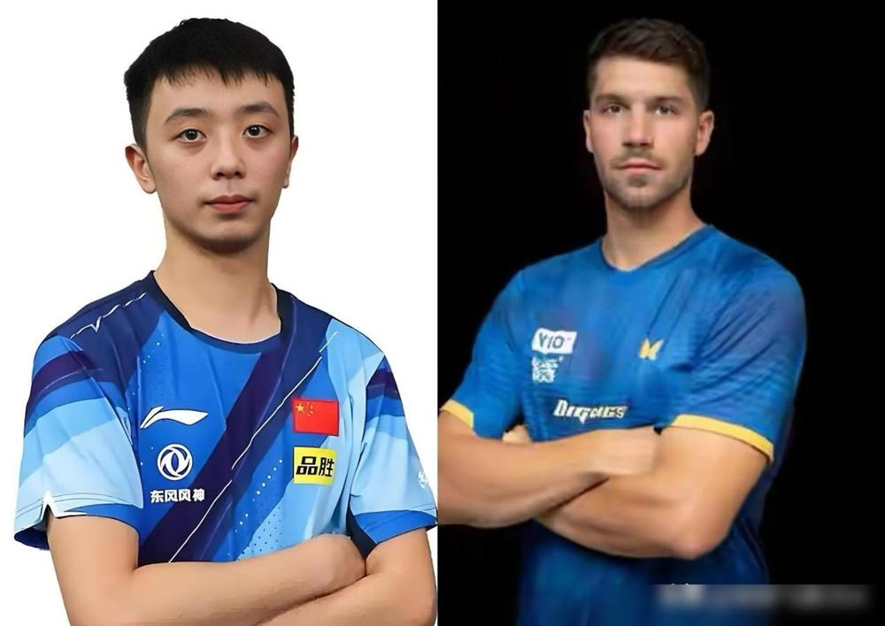 20岁的卫冕冠军，没能跨过那座13岁的“德国大山”。

13岁的年龄差，在球桌两