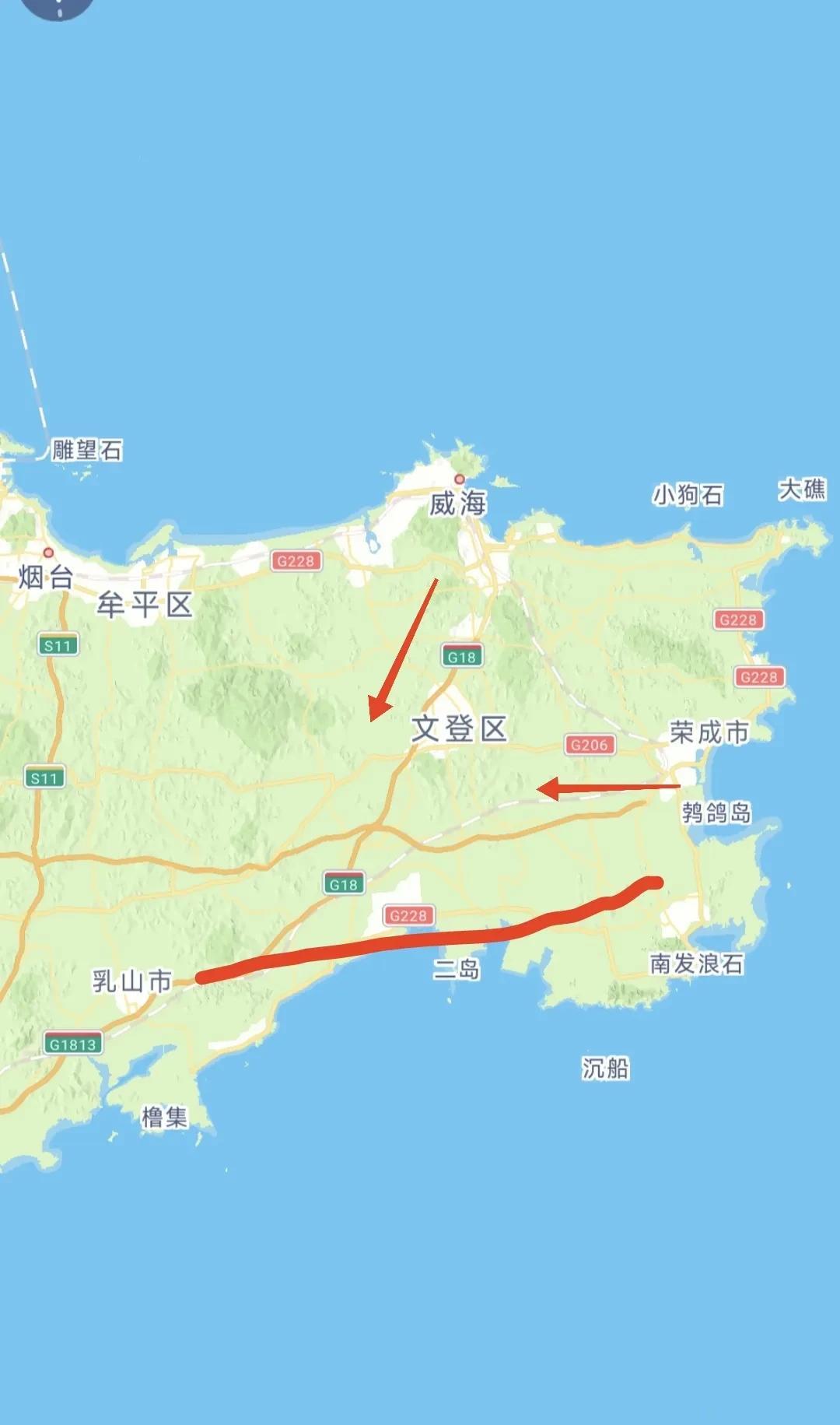 中国最具有潜力的城市 就是威海完全可以发展成一个沿海一线大城市 完全利用20年的