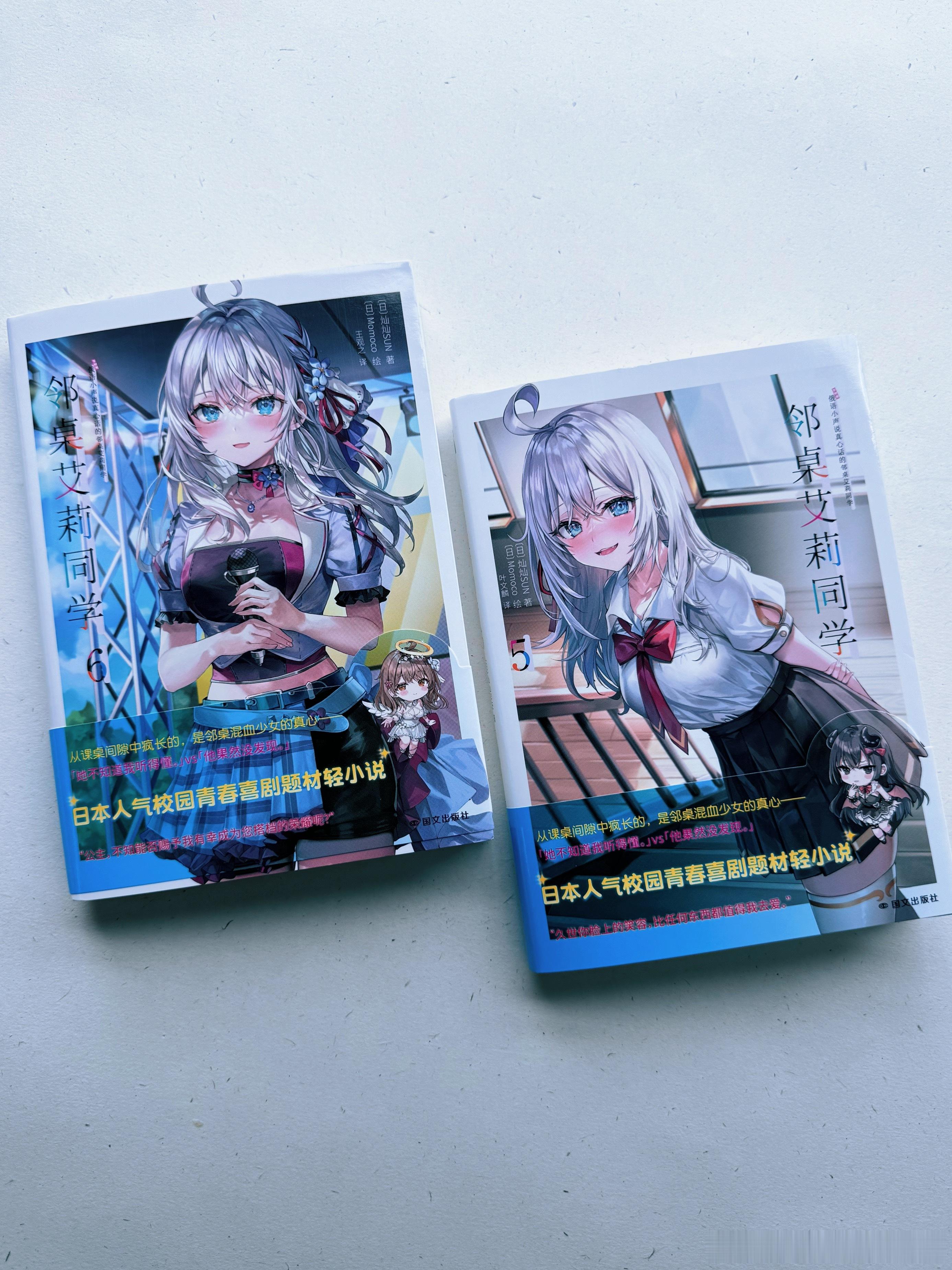 不时轻声地以俄语遮X的邻座艾莉同学 🎀超人气轻小说《邻桌艾莉同学5-6》样书来