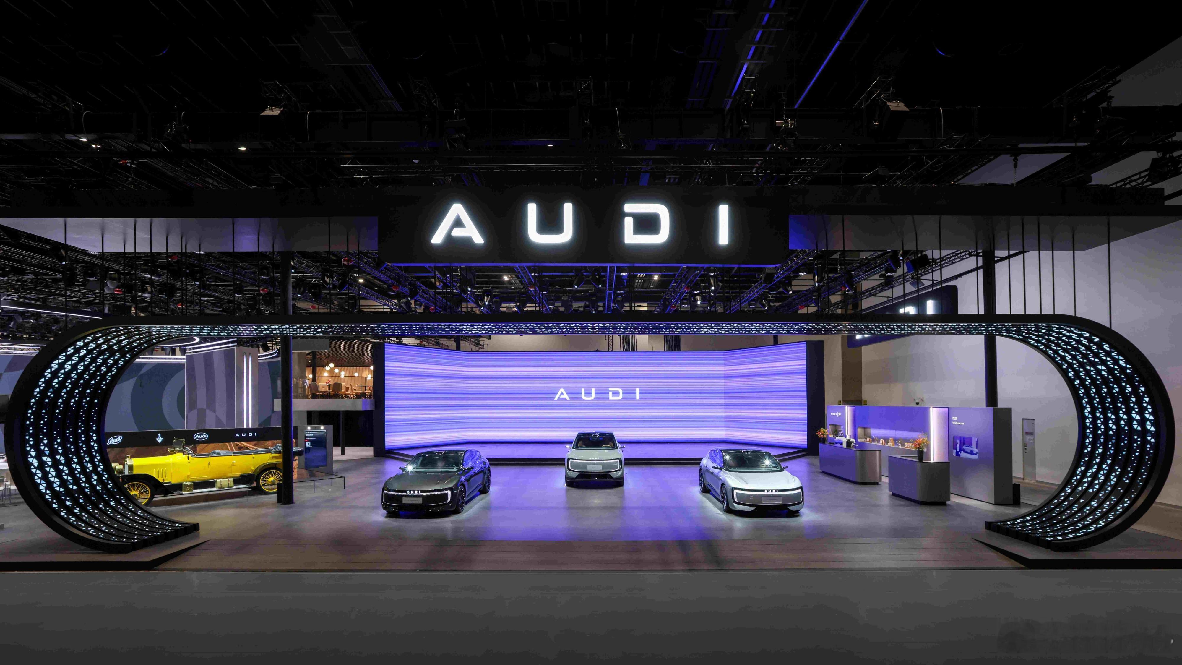 奥迪携双品牌亮相北京车展，AUDI E7X全球首发，全新 A6L/A6L e-t