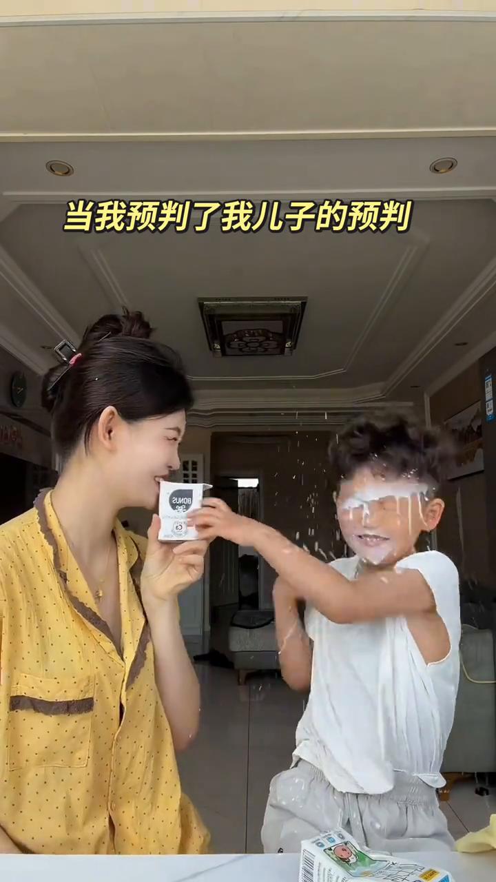 当我预判了我儿子的预判。