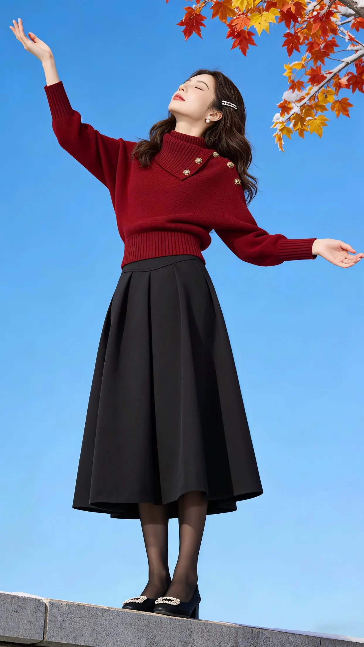 过年穿什么 又美又飒 新年也要美美哒 春款上新 温柔风穿搭