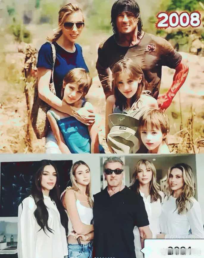 全靠老婆基因撑着