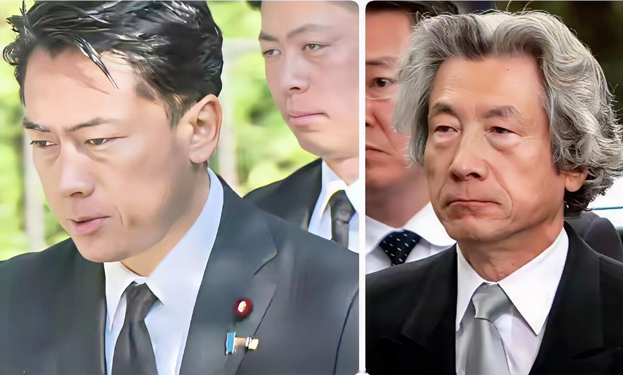 小泉父子俩都“拜鬼”，真是一丘之貉！8月15日，这是日本战败投降的纪念日，是无数