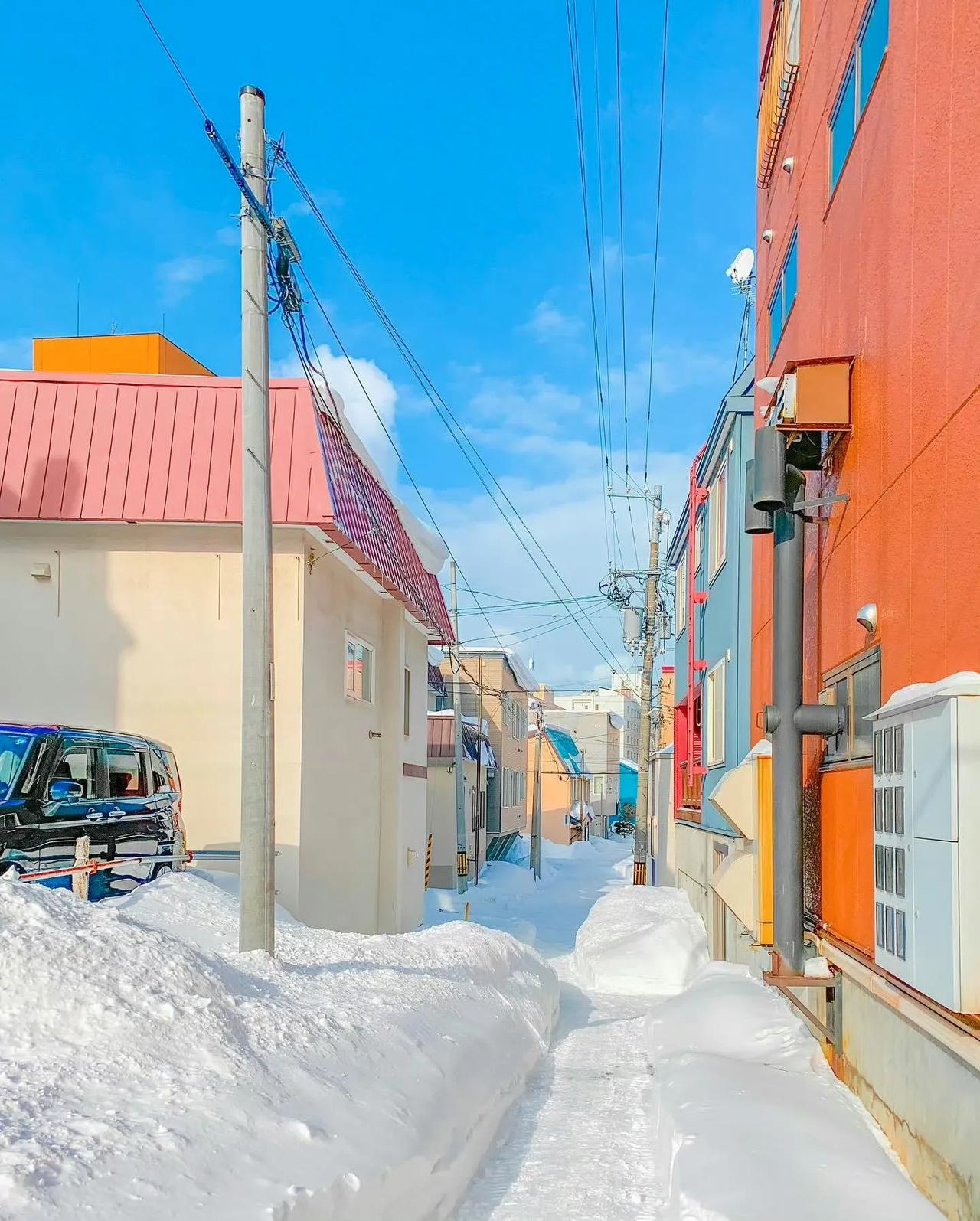北海道的冬天