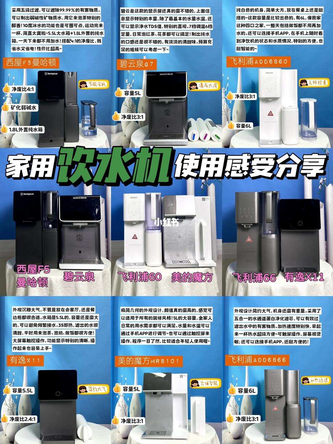 净饮机真香现场！真实测评请码住！