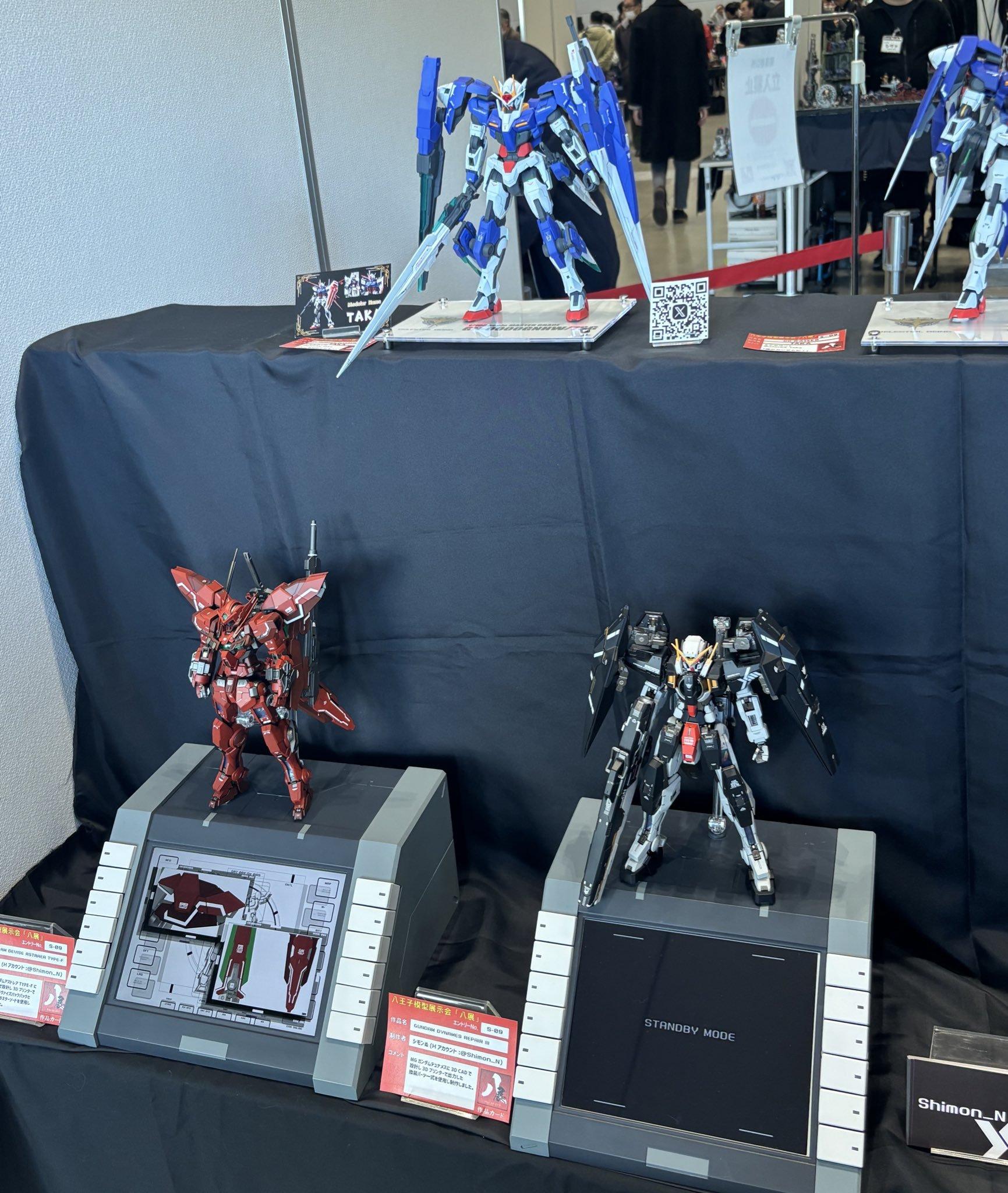 本周末14区“八王子模型展示会”（八展2026）现场作品多图PART16高达模型