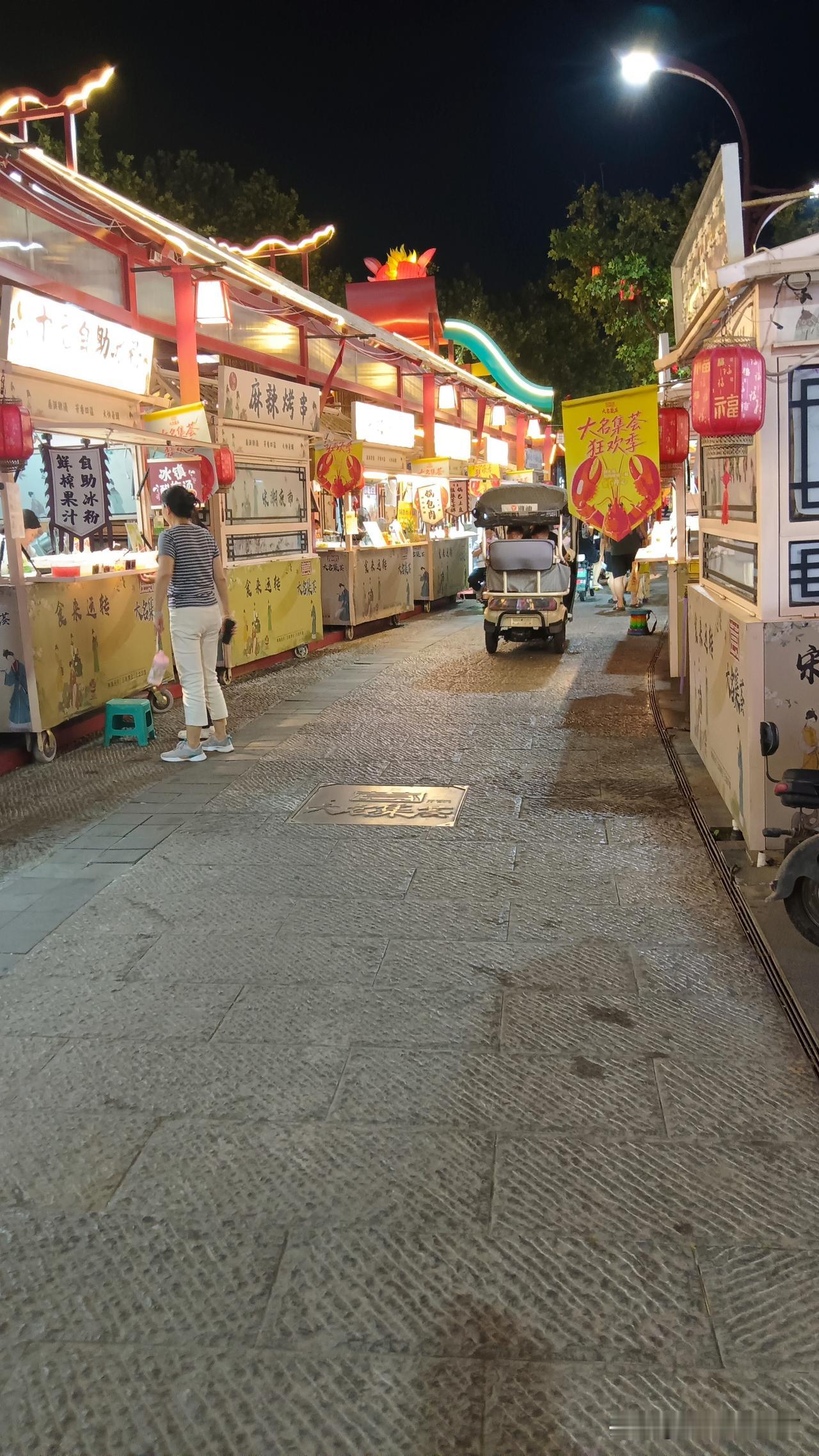 河北省邯郸市大名县大名古城景区，地域大，景点多，还都免费，特别是夜景，无论是否是