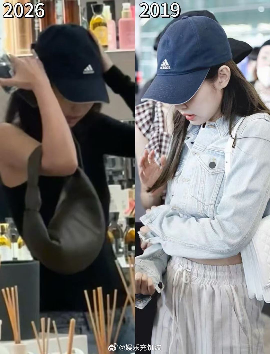 Jennie一个帽子戴了8年Jennie一个帽子戴了8年！Jennie还在戴8年