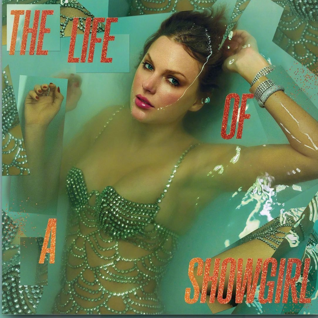 哇哦！泰勒斯威夫特《THE LIFE OF A SHOWGIRL》专辑封面，好强
