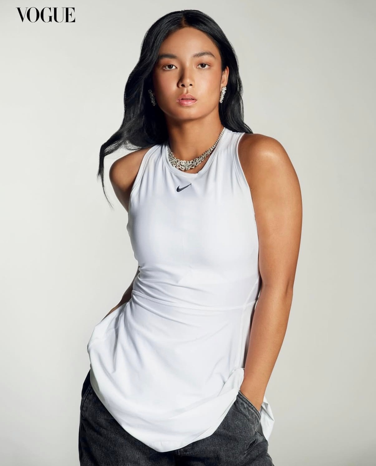 刚刚拿到东南亚运动会网球金牌的伊埃拉，立马登上了菲律宾的Vogue📷体育大赏