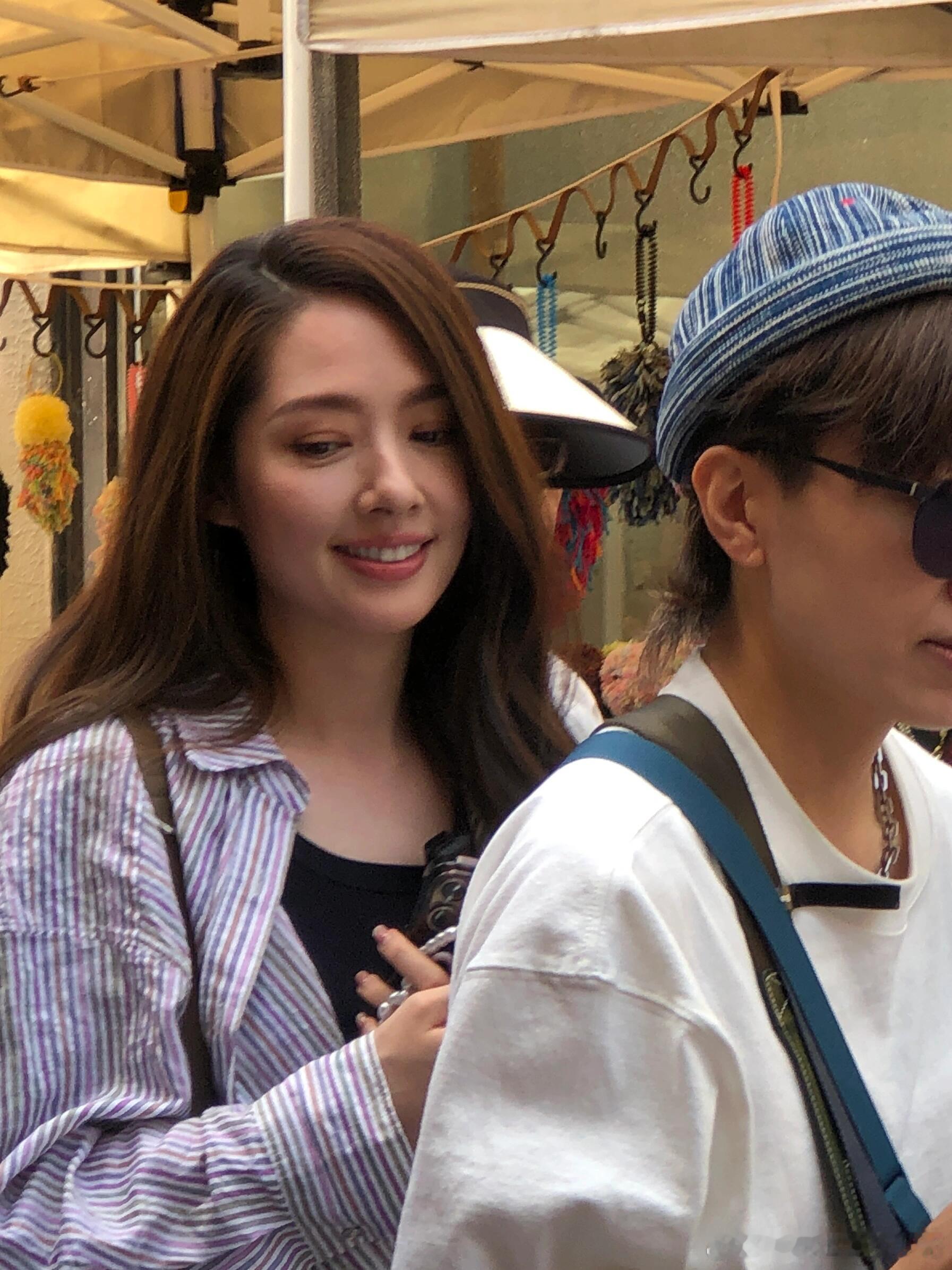 #大理偶遇郭碧婷# 大理偶遇郭碧婷，好漂亮！ ​​​