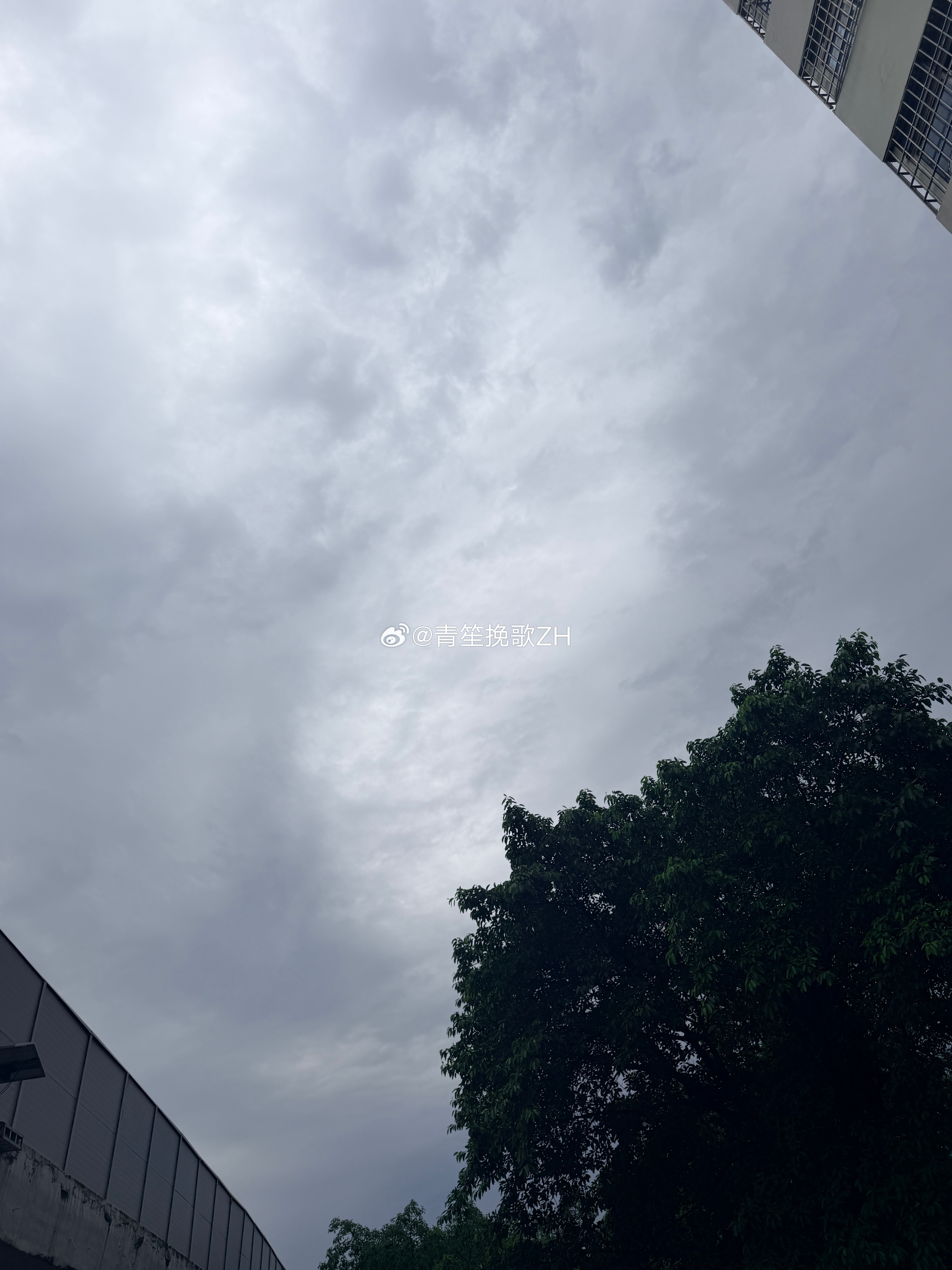 今天还挺幸运，下班的时候不下雨 