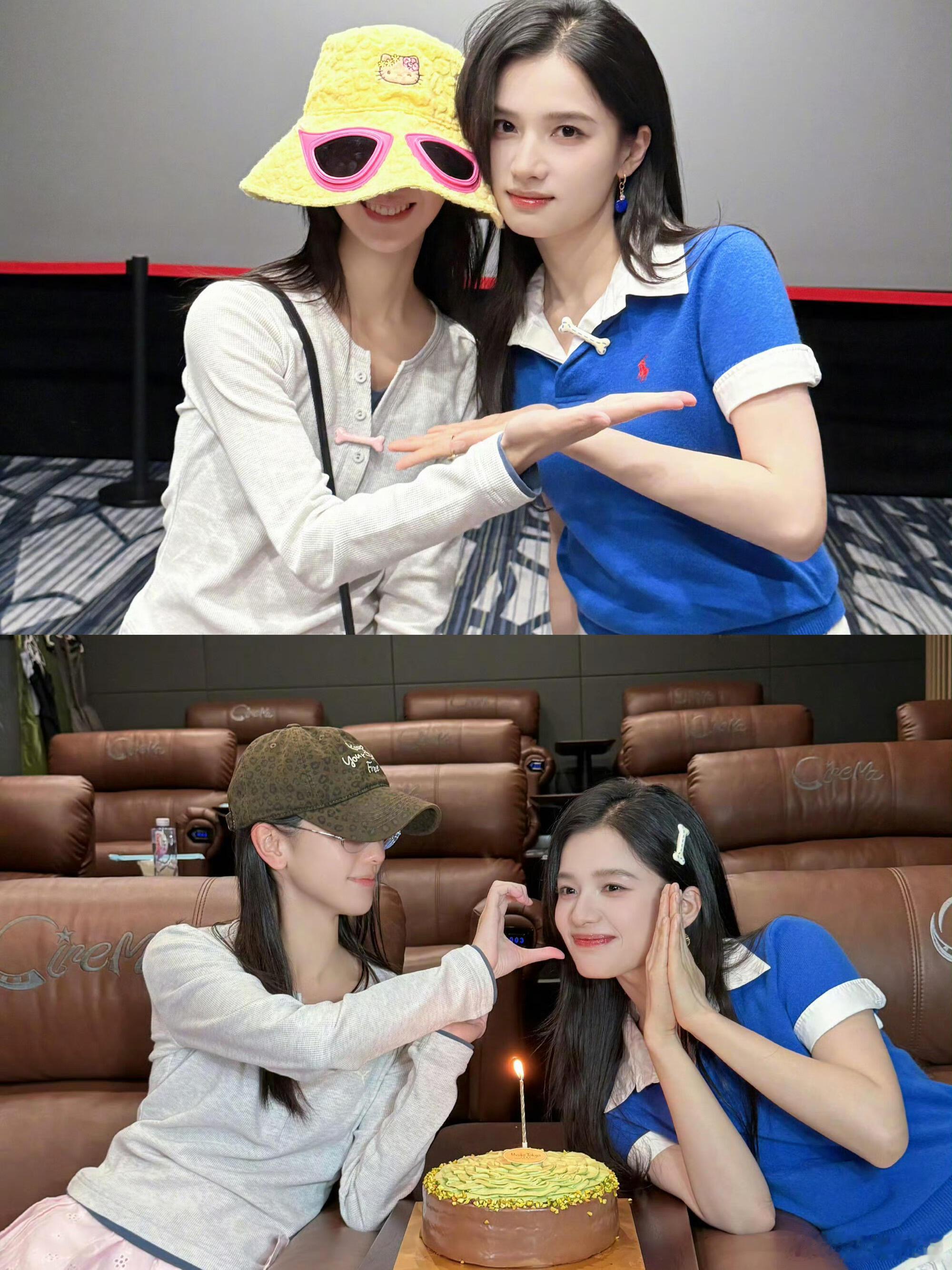 张婧仪陈都灵公主遇上了天使  谁懂啊！张婧仪陈都灵没合作没同综艺，全靠私下攒出来