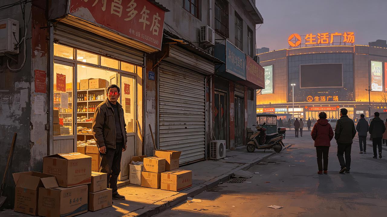 这一幕，撕开实体商圈最真实的共生关系。不是地段自带光环，是胖东来用二十四年，硬生