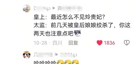 大如传搞笑评论区
传 如懿传 大如