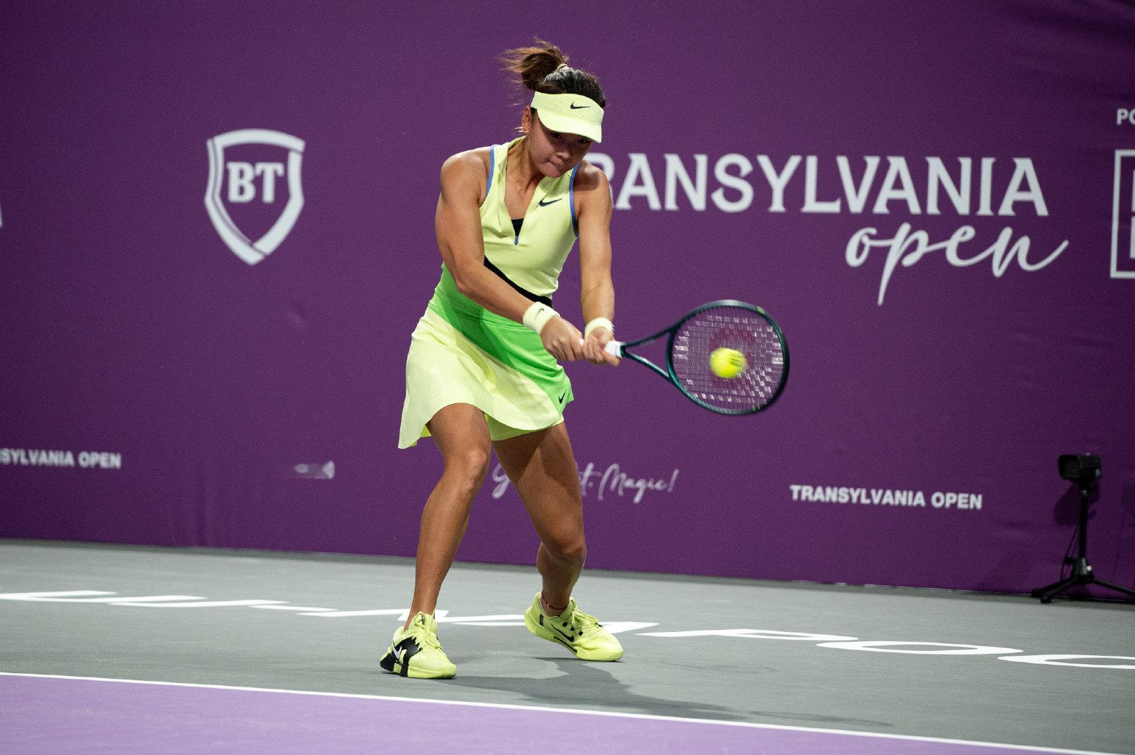 斯尼古尔逆转袁悦！WTA250克卢日-纳波卡站1/4决赛，资格赛球员斯尼古尔破掉