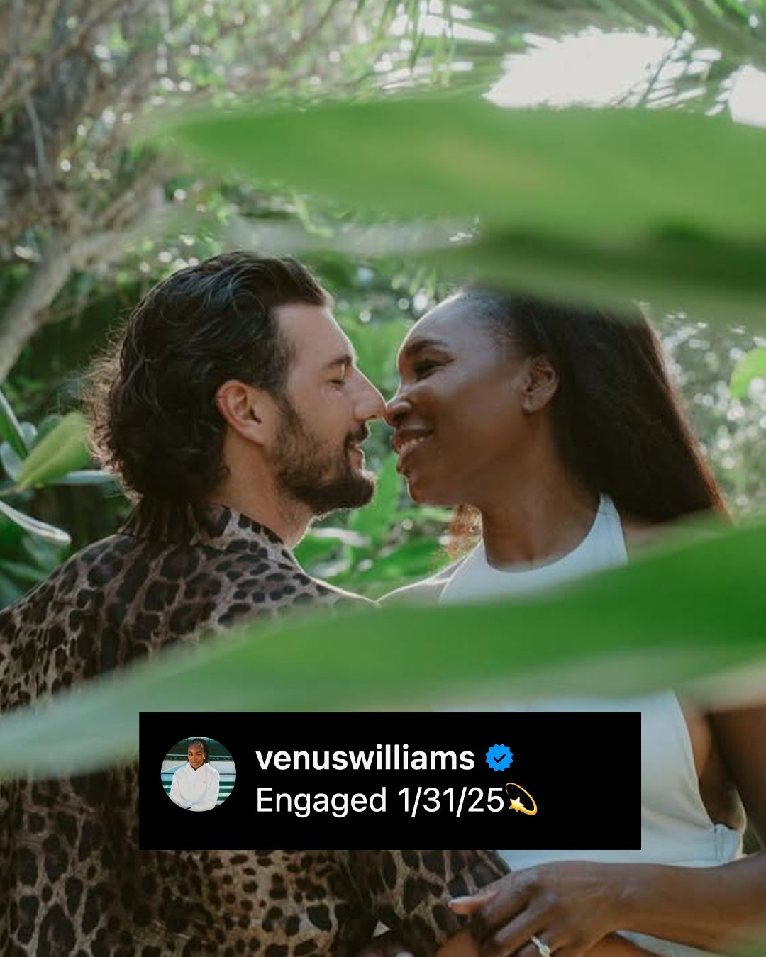 哇哦，迟到的官宣！大威公布订婚喜讯~🎉未婚夫是丹麦-意大利混血演员安德里亚・普