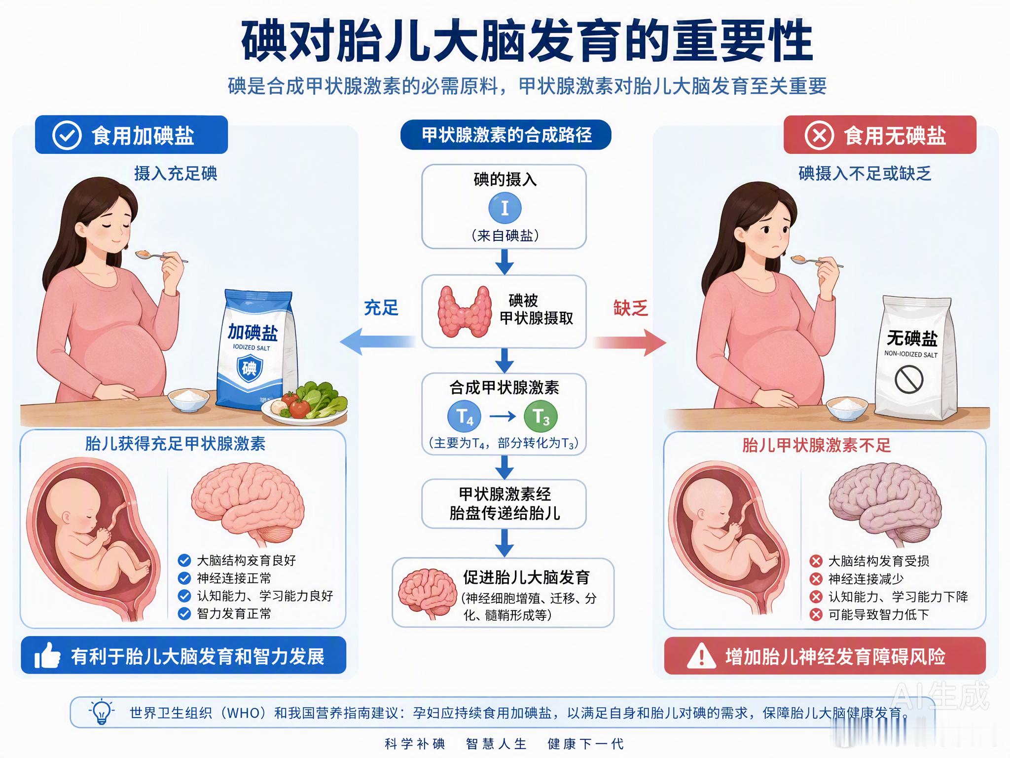 这事儿看得人心里真不是滋味。浙江一位妈妈查出甲状腺结节，听信了“无碘盐更健康”的