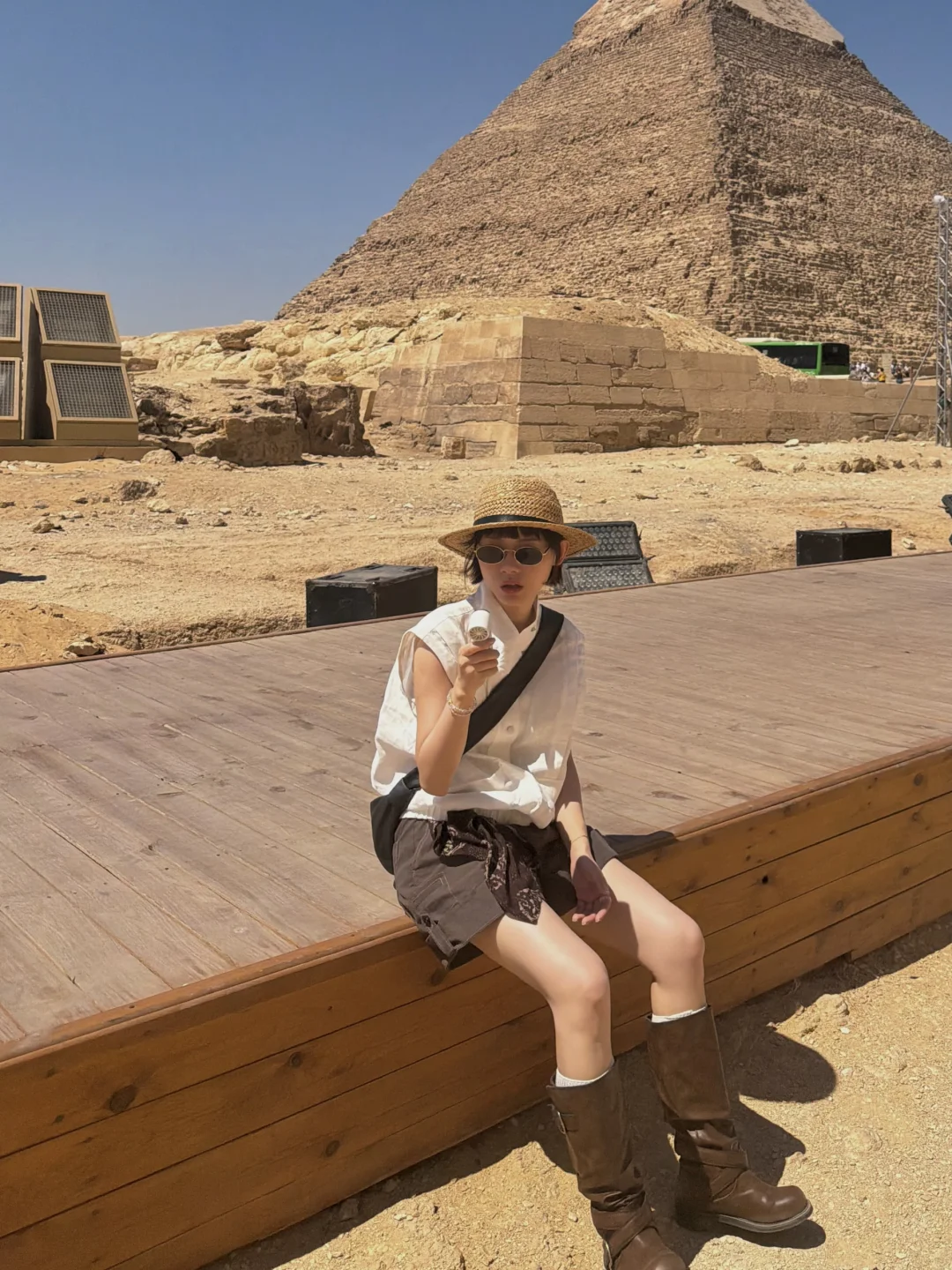 埃及🇪🇬金字塔看了！