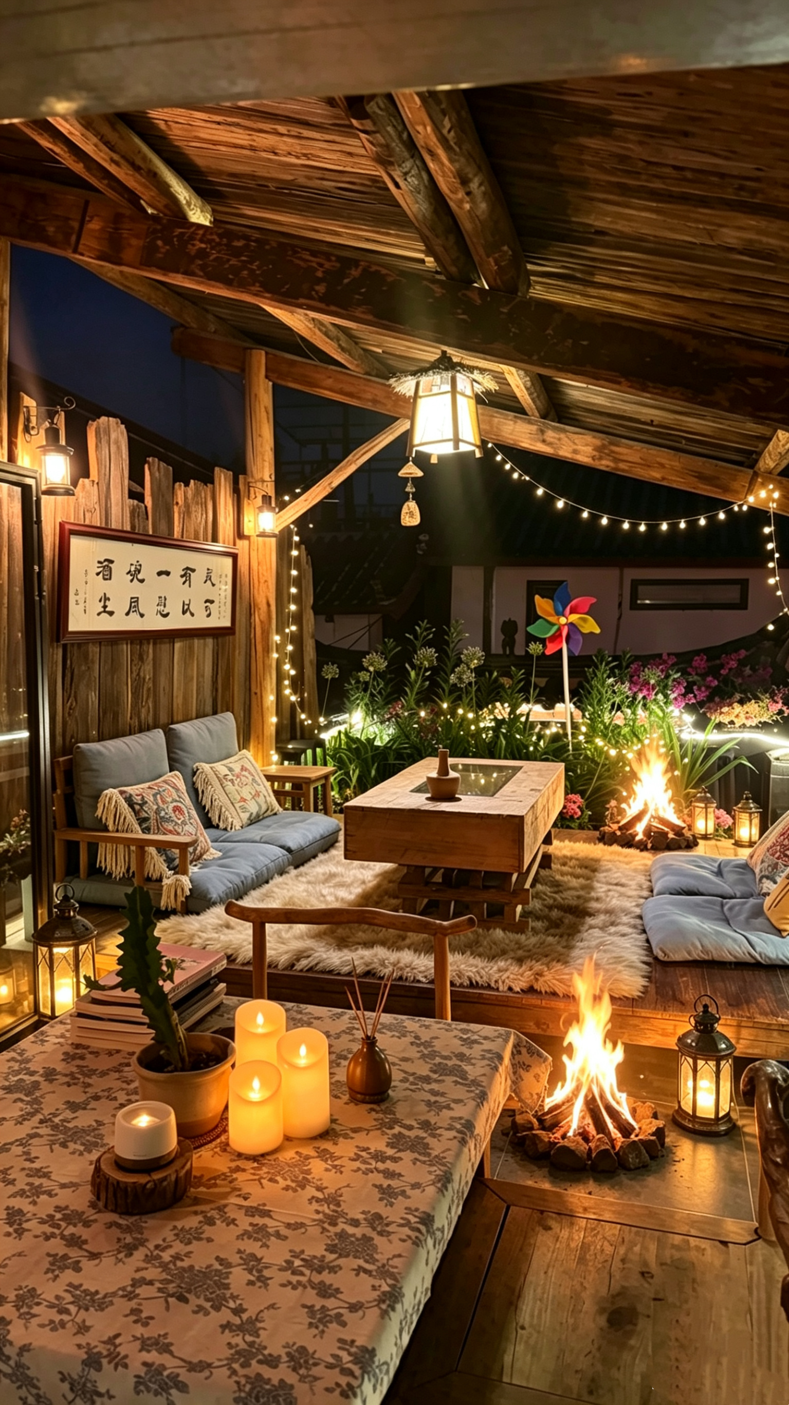 丽江深夜营业的治愈小院，专治各种失眠焦虑✨暖炉、烛光、木梁、晚风，连空气都软乎乎
