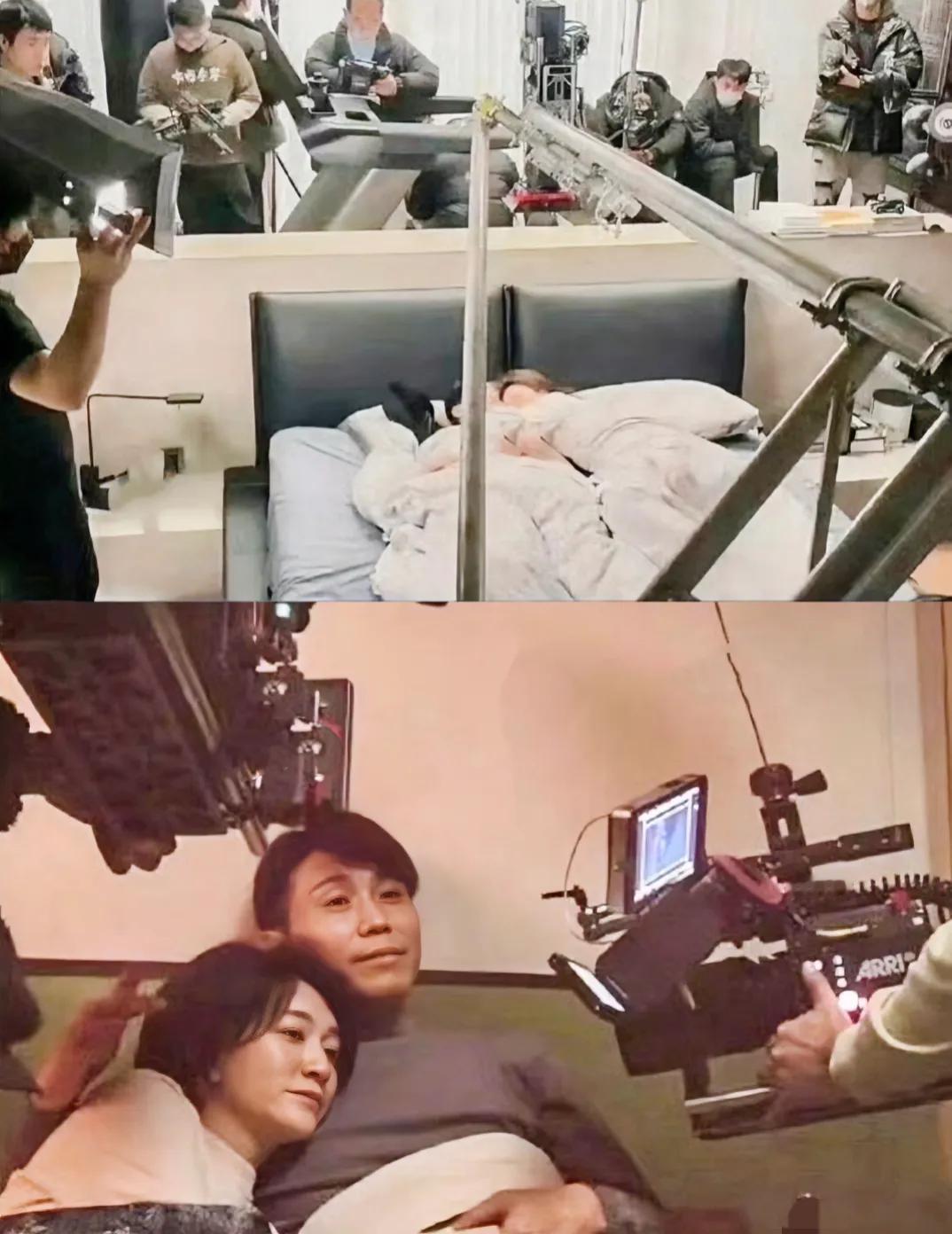 既然都被这么多人监视着，是如何因戏生情的  #热门#