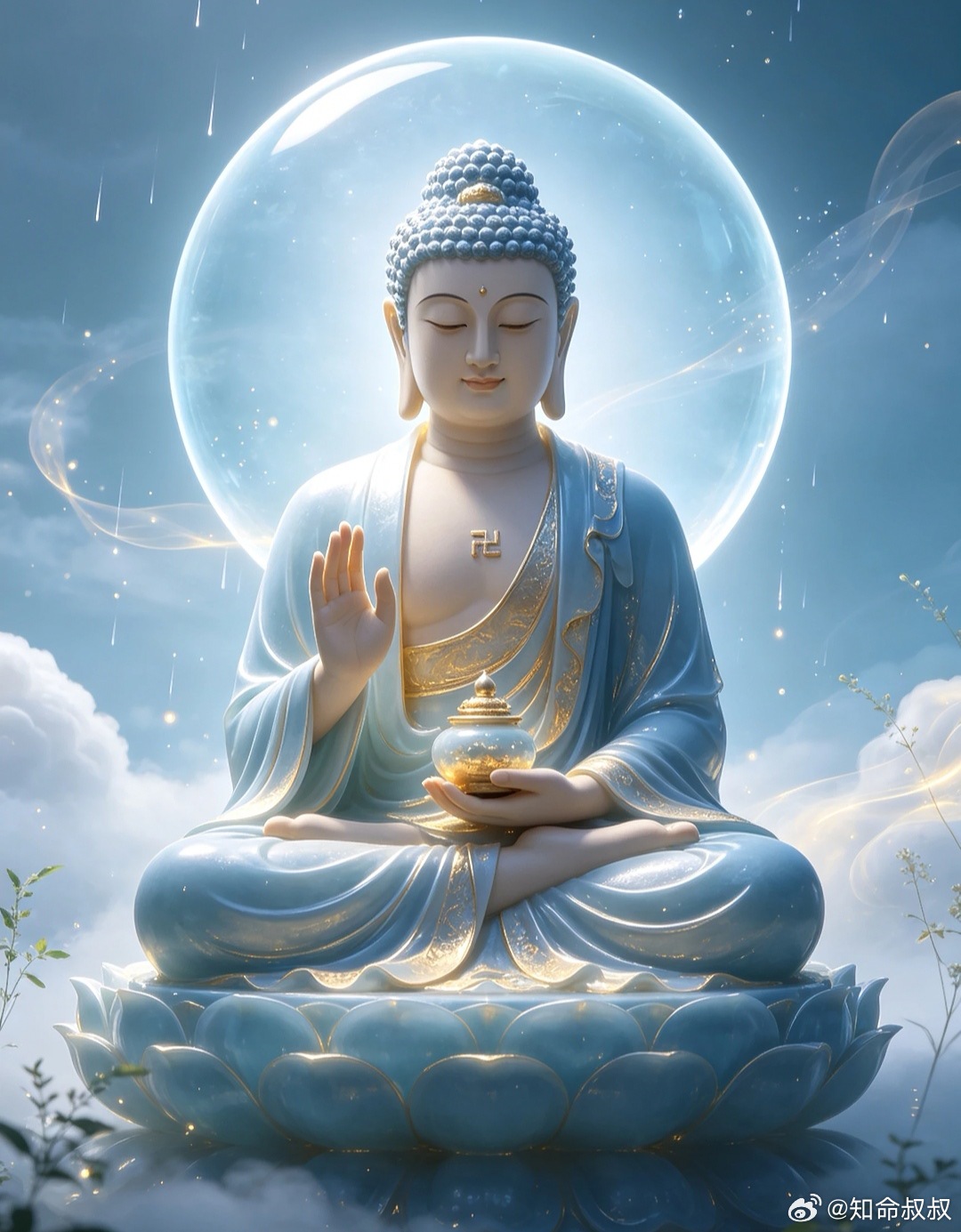 见佛祈福🙏，祈愿前路贵人提携，困境皆有转机，抉择皆无差错，步步向阳而生。阿弥陀