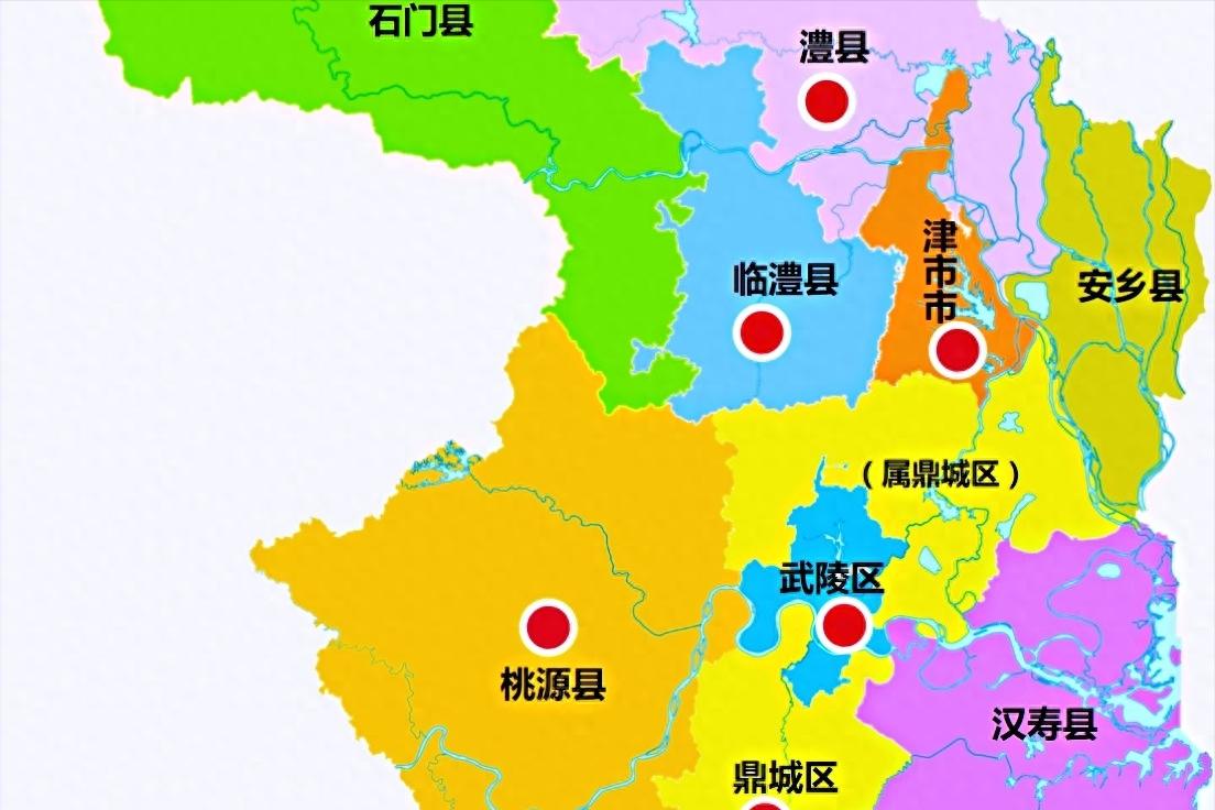 湖南第3大城市区划调整前瞻：津市设区，澧县、临澧合并为县级市

常德市，这个湖南