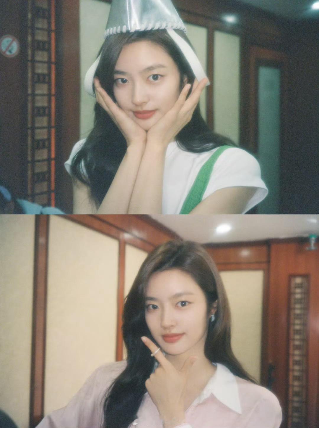 徐若晗朋友圈  若晗宝宝剧粉来了🙋♀️看完鸣龙少年之后特别喜欢程雨衫 觉得若晗