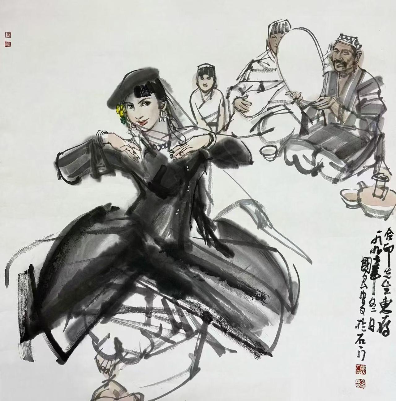史国良：68x68cm