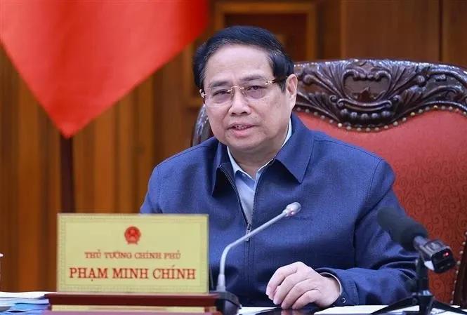 越南政府总理范明政。根据提案，越南政府机构将从目前的30个缩减为21个，包括13