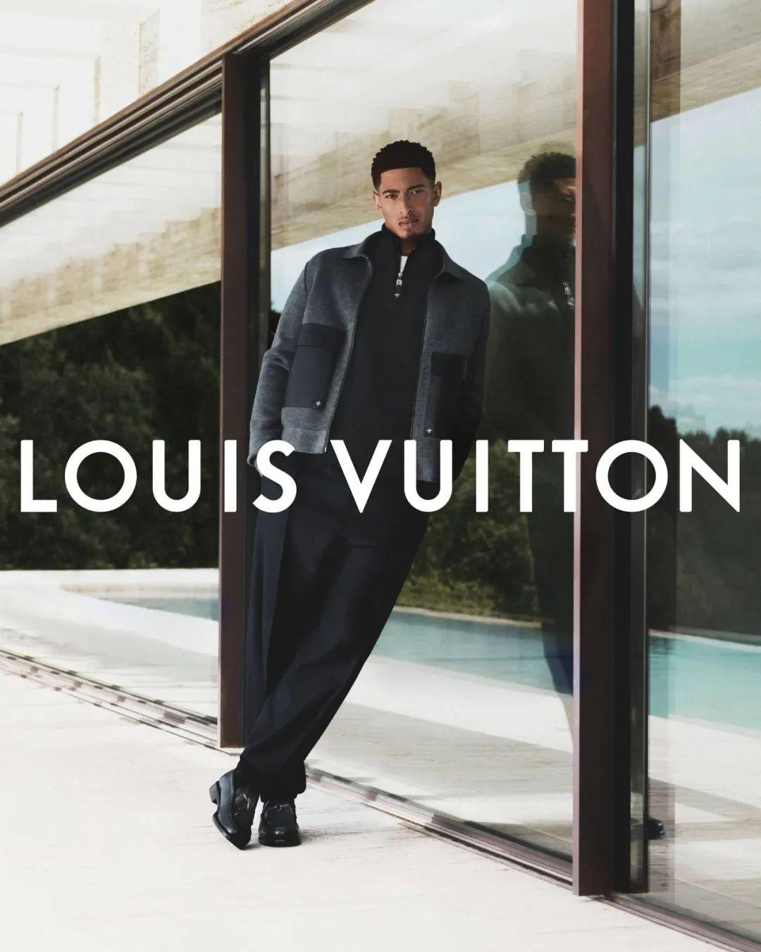 英国球星贝林厄姆 Jude Bellingham 成为 LOUIS VUITTO