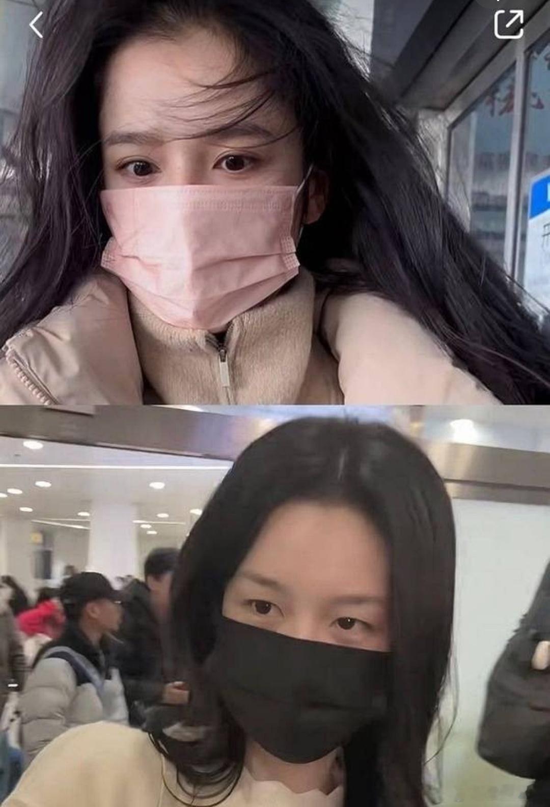 素颜的张婧仪也能吊打周也了好吧 